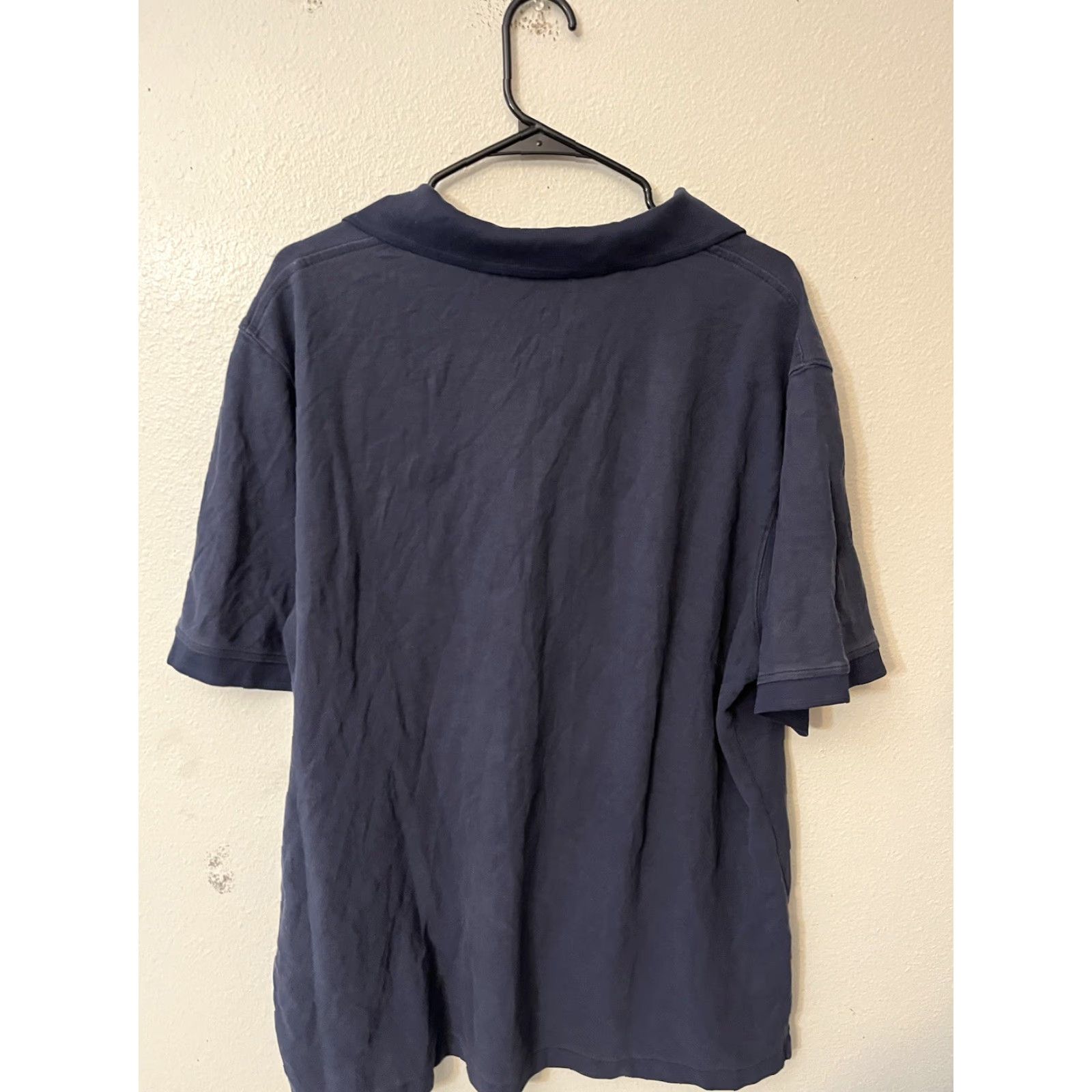 Vintage VINTAGE L.L. BEAN Polo Shirt Men XL Short Sleeve Cotton 90s Navy Blue Size US XL / EU 56 / 4 - 3 Thumbnail