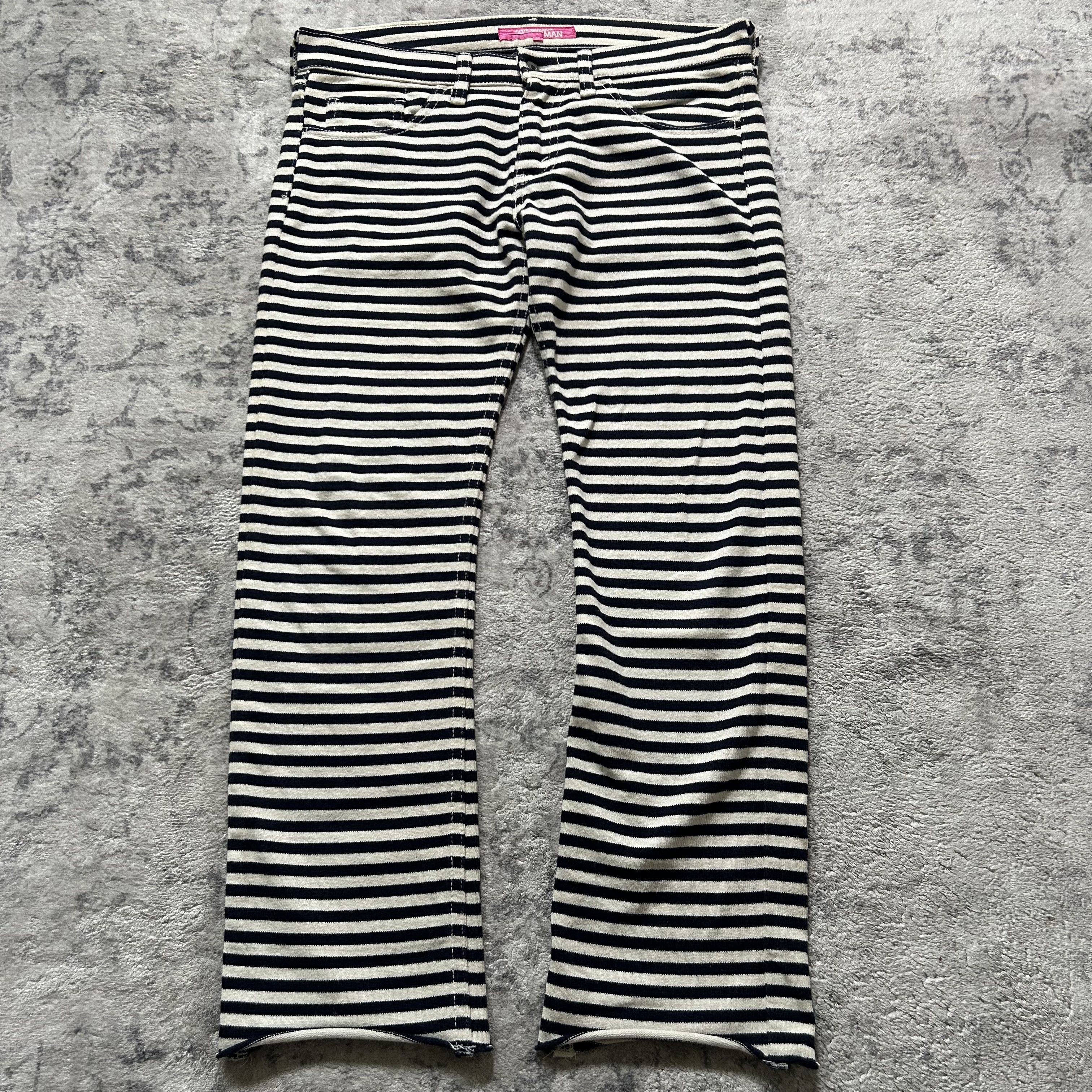 Junya Watanabe Junya Watanabe Striped Pants Size US 32 / EU 48 - 1 Thumbnail