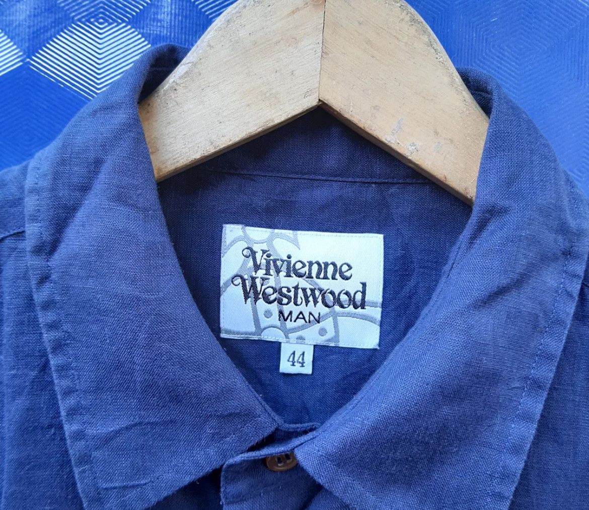 Vivienne Westwood 2000s Vivienne Westwood Org Iconic Button Shirt Size US S / EU 44-46 / 1 - 3 Thumbnail