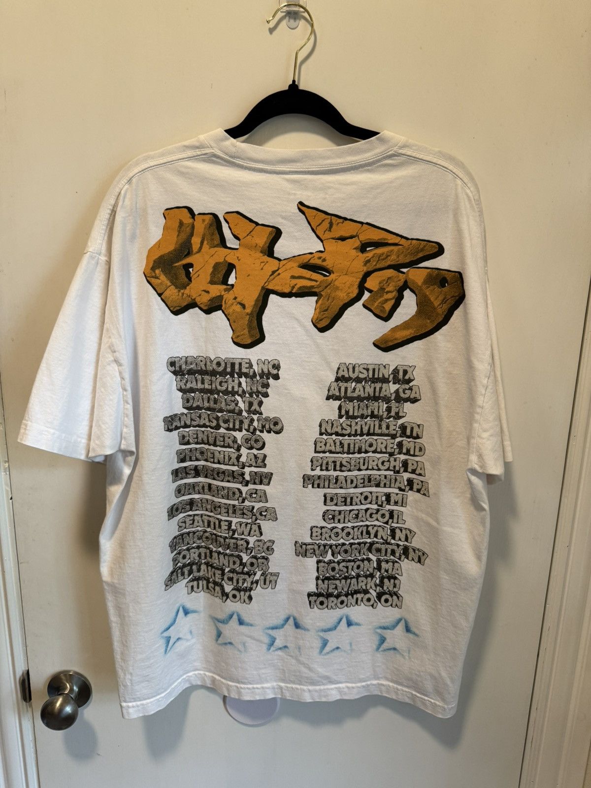 Travis Scott Utopia tour tee circus maximus Size US XL / EU 56 / 4 - 4 Thumbnail