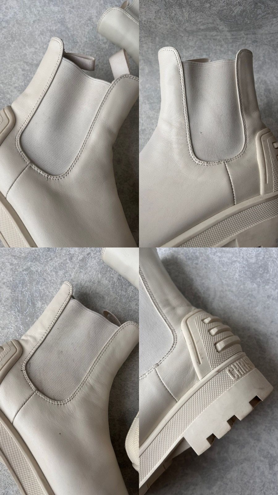 Dior Christian Dior Leather Chelsea Ankle Boots Size US 7 / IT 37 - 17 Thumbnail