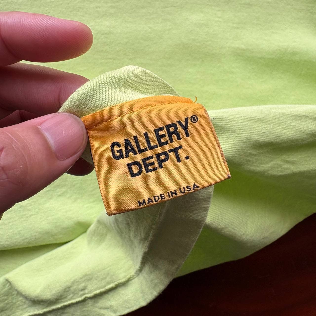 Gallery Dept. Gallery Dept. Lime Green Hollywood Vintage Souvenir Size US XXL / EU 58 / 5 - 9 Thumbnail