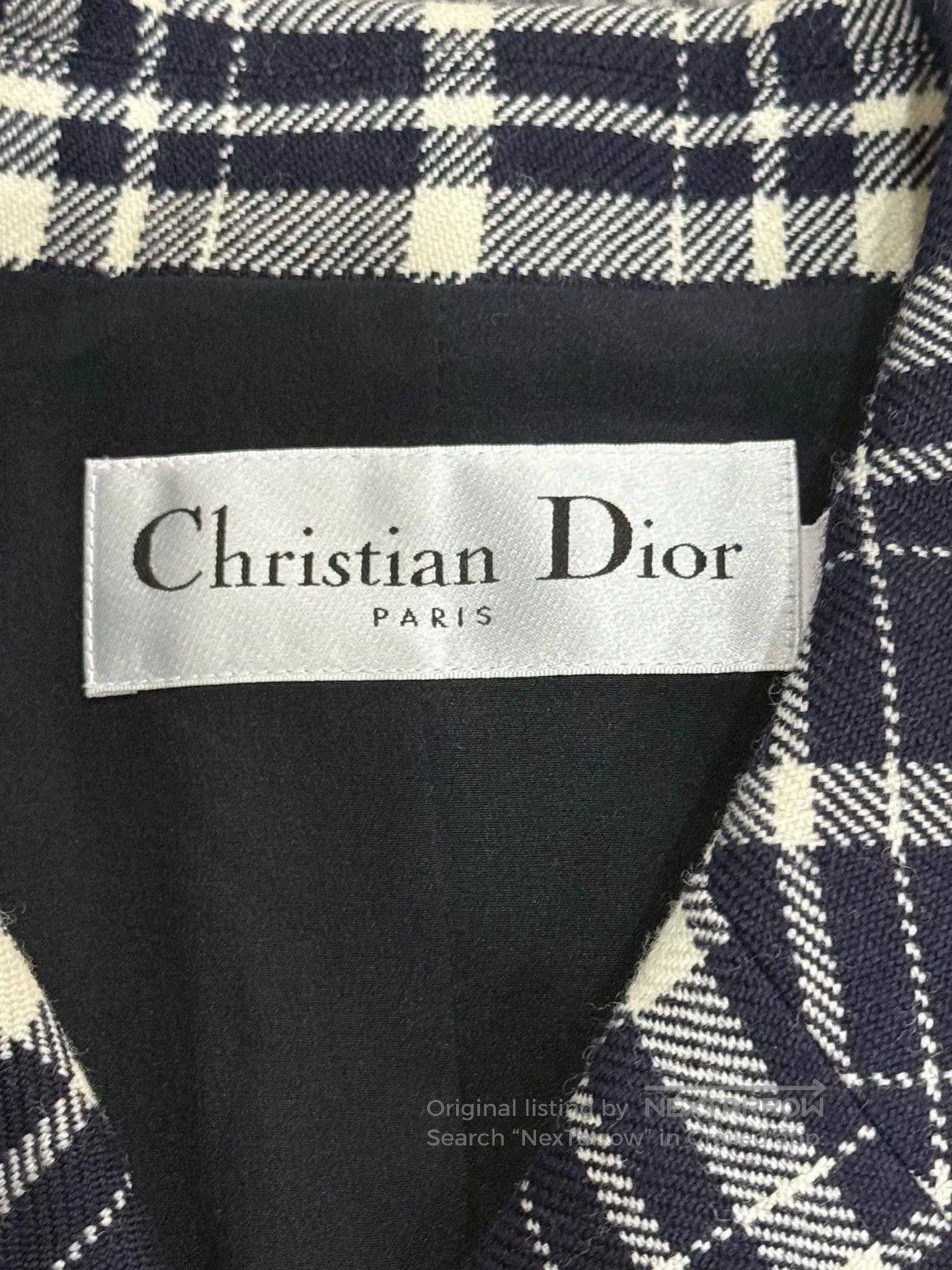 Dior Dior Wool Check Suit Set. Size US XS / EU 42 / 0 - 2 Thumbnail