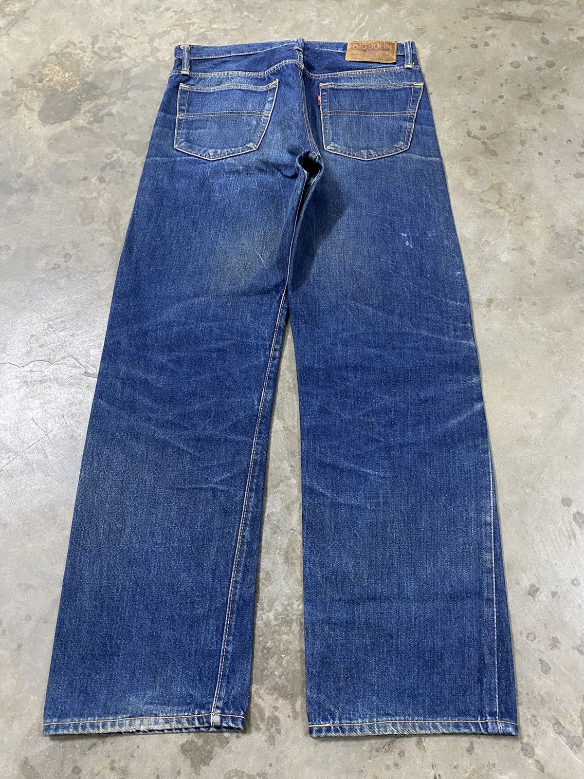 Big John × Vintage Made in U.S.A Vintage Big John Selvedge Jeans @246 Size US 32 / EU 48 - 1 Thumbnail