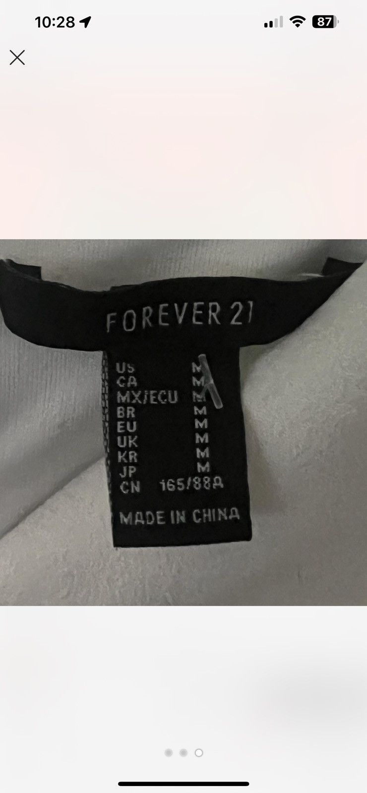 Forever 21 Crop Top Size M / US 6-8 / IT 42-44 - 3 Thumbnail
