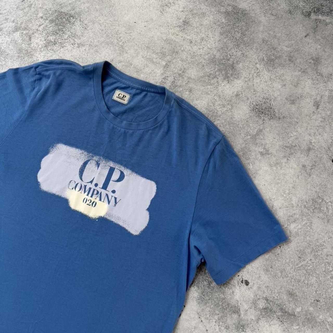 C.P. Company CP company blue graphic tee Size US M / EU 48-50 / 2 - 2 Thumbnail