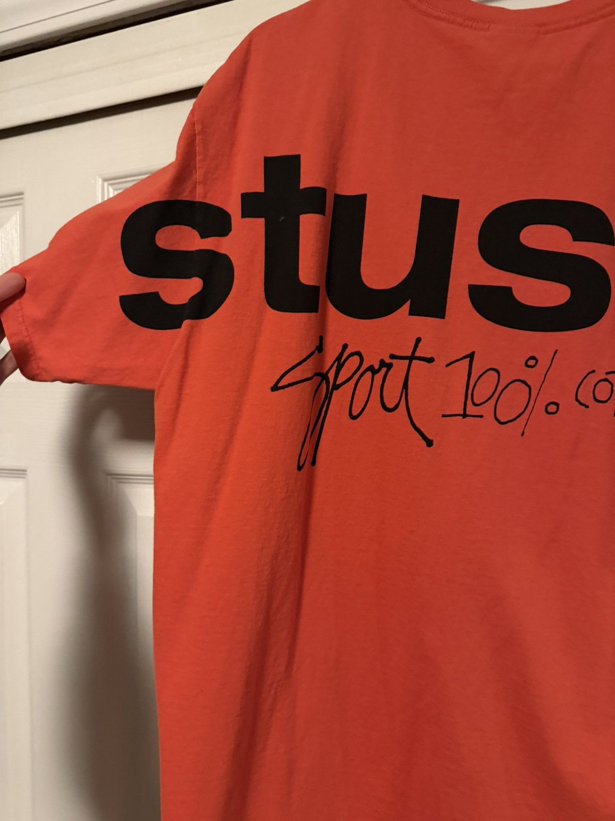 Stussy NWT REDDISH ORANGE STUSSY SIZE LARGE Size US L / EU 52-54 / 3 - 6 Thumbnail