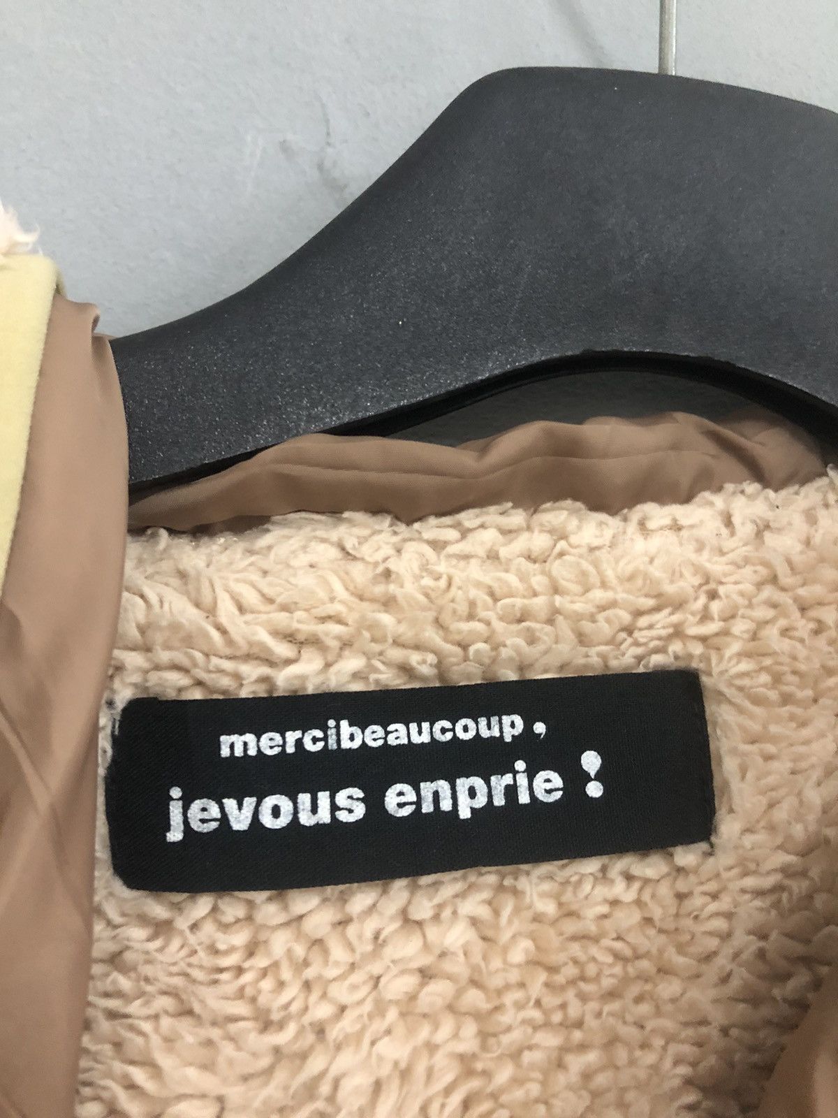 Issey Miyake × mercibeaucoup MERCIBEAUCOUP Jacket Fleece Bear Ear Japan Jevois Enprie Size M / US 6-8 / IT 42-44 - 4 Thumbnail