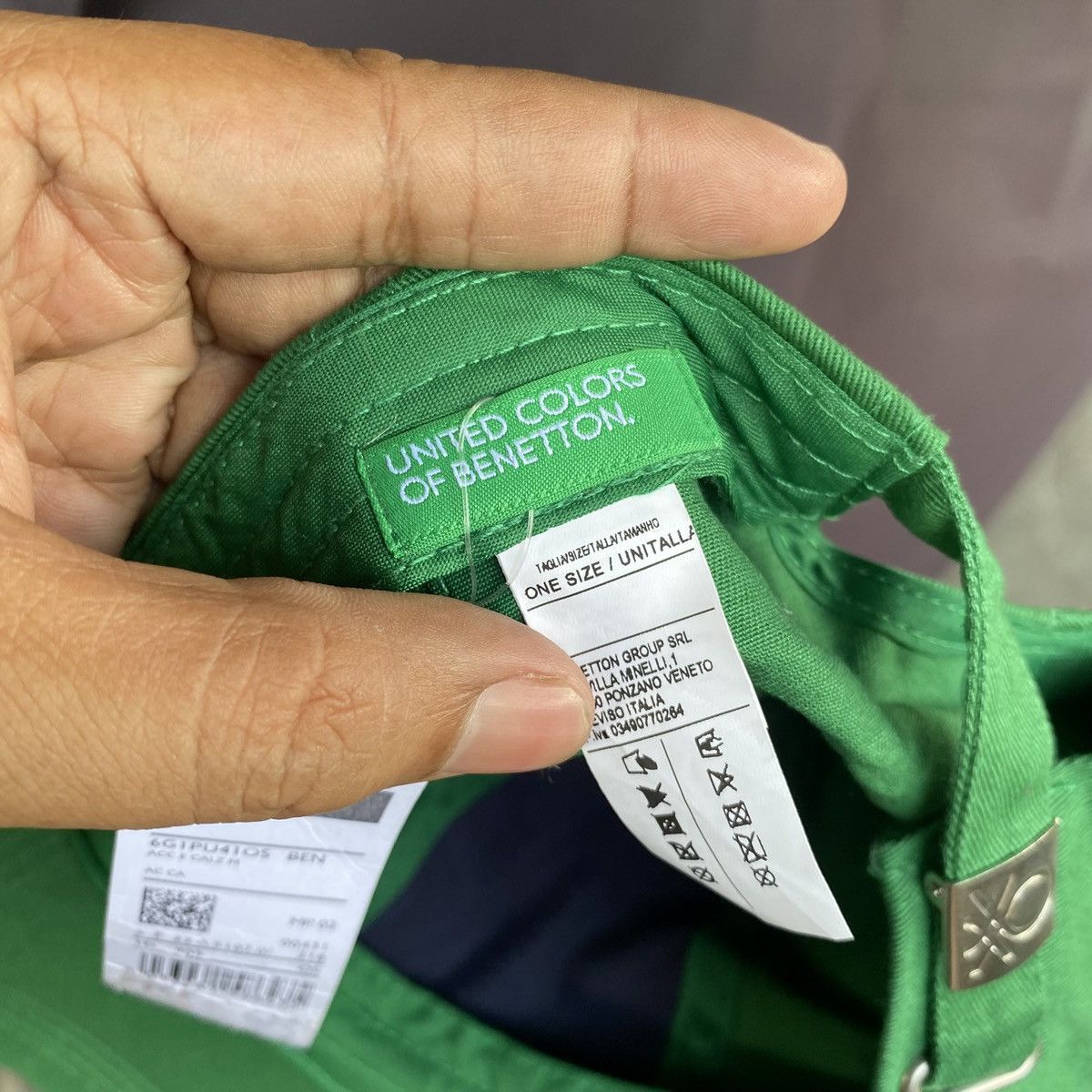 United Colors Of Benetton United colors of benetton prominent logo six panel cap Size ONE SIZE - 7 Thumbnail