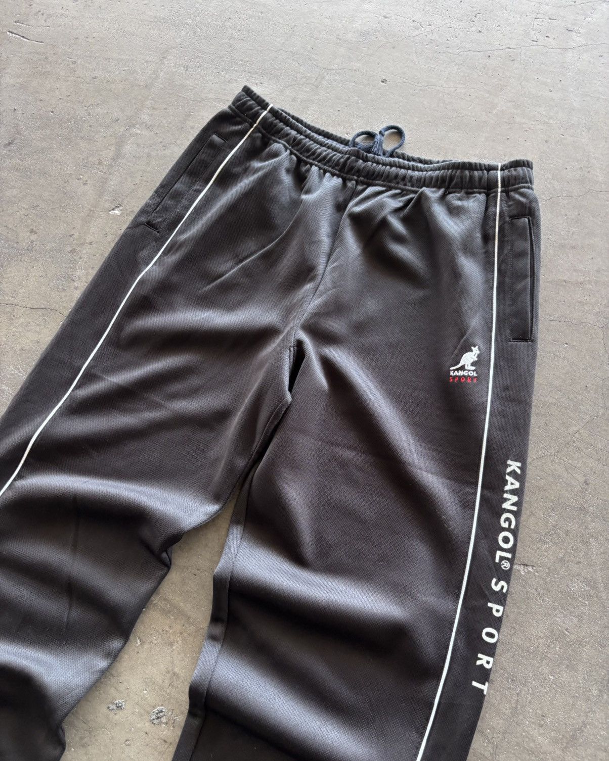 Kangol 2000s Kangol Sports Track Pants Size US 33 - 2 Thumbnail