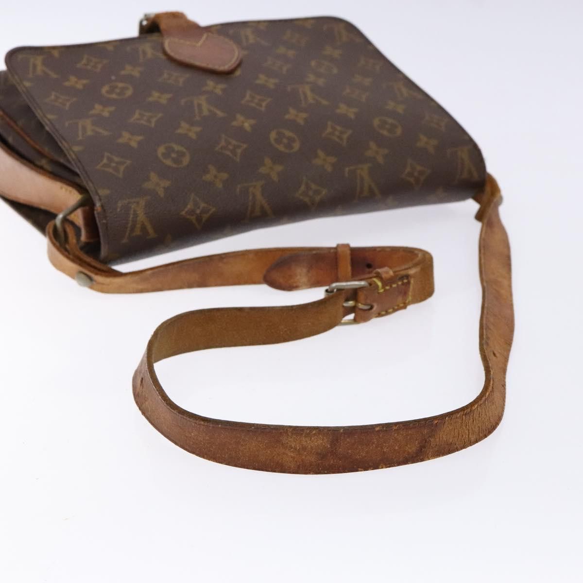 Louis Vuitton LOUIS VUITTON Monogram Cartouchiere GM Shoulder Bag M51252 Size ONE SIZE - 7 Thumbnail