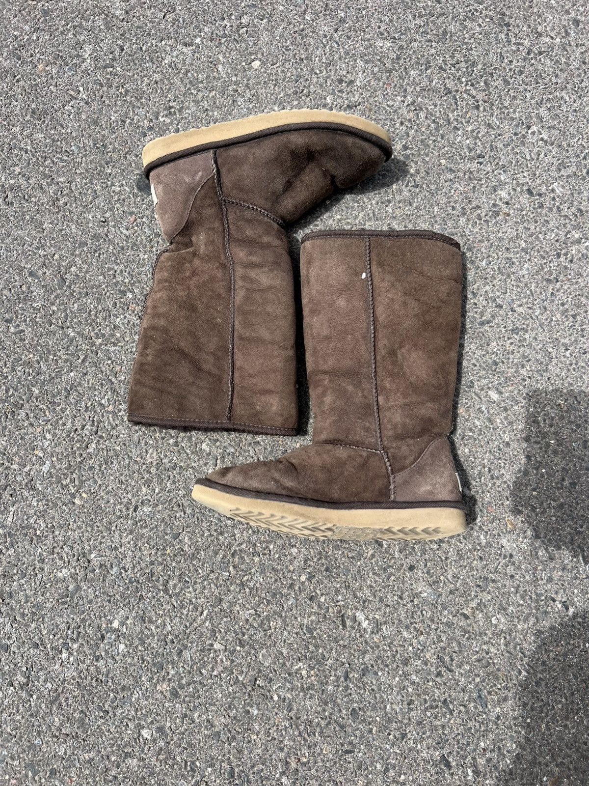 Ugg Ugg Classic Tall Australia Brown Sheepskin Womens Size 9 Size US 9 / IT 39 - 1 Thumbnail
