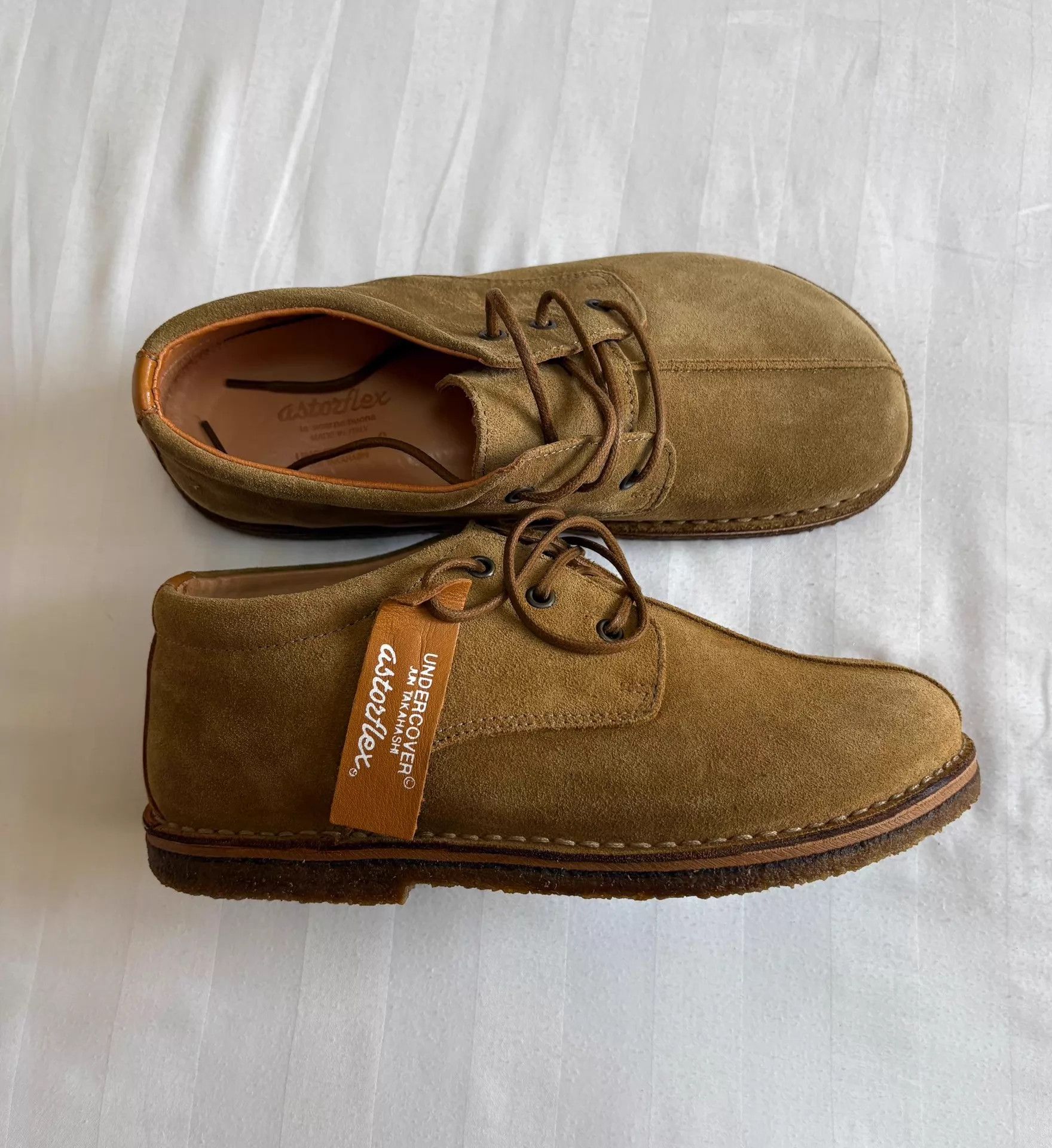 Undercover Undercover x Astorflex 18 Asymmetric Suede Oversized Toe 40 Size US 7 / EU 40 - 5 Thumbnail