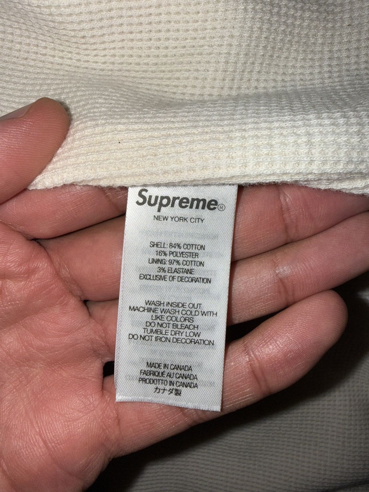 Supreme Supreme Arc Thermal Lined Zip Up Hooded Sweatshirt Size US L / EU 52-54 / 3 - 5 Thumbnail