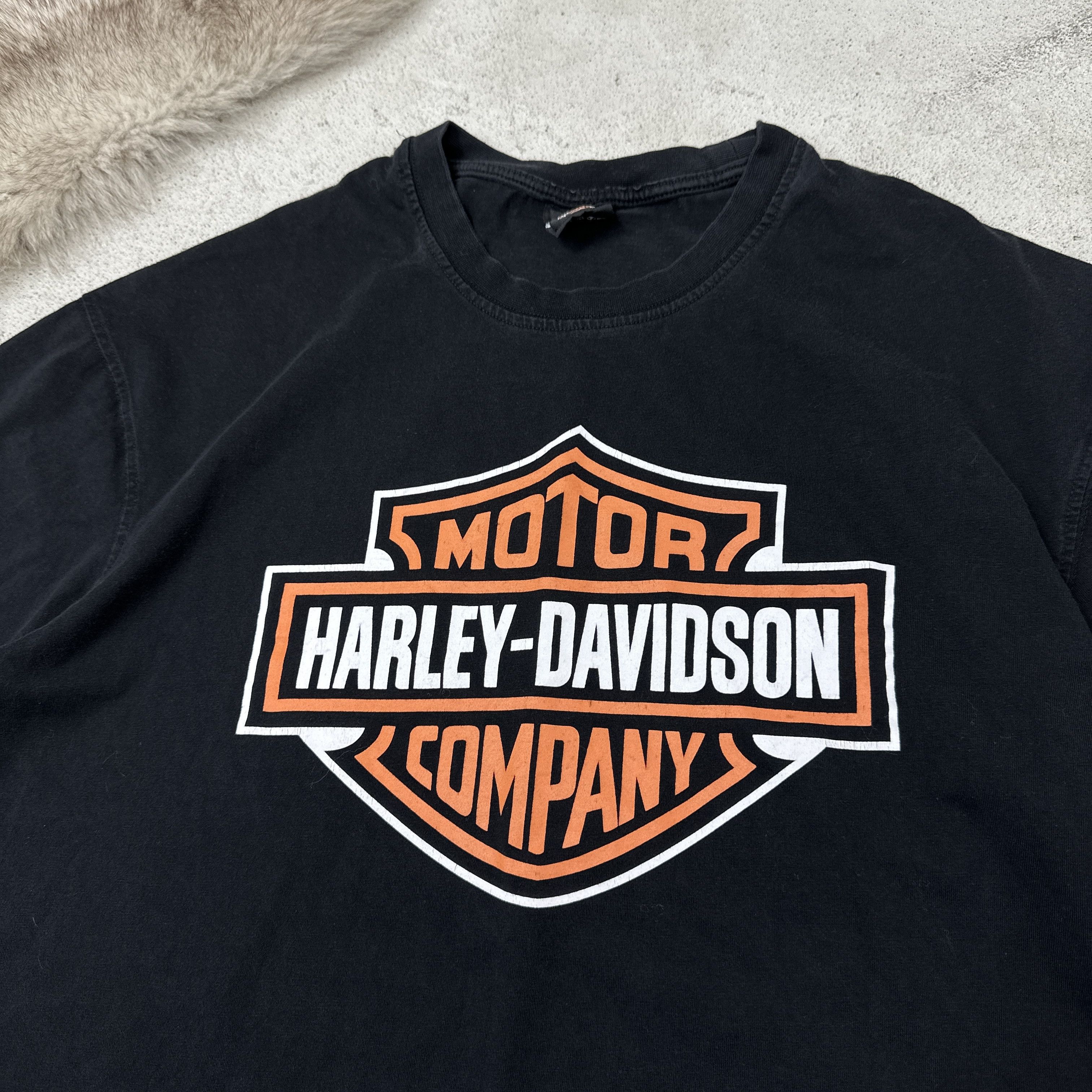 Harley Davidson Vintage Sporty Moto Biker Harley Davidson T-shirt Y2K Size US M / EU 48-50 / 2 - 2 Thumbnail