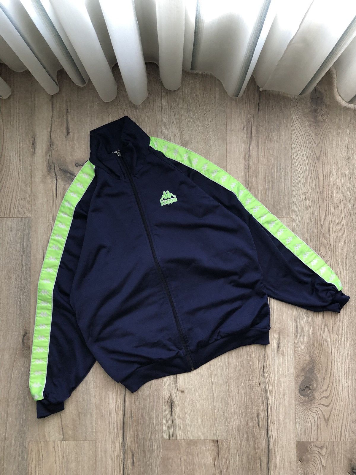 Kappa lime green hoodie best sale