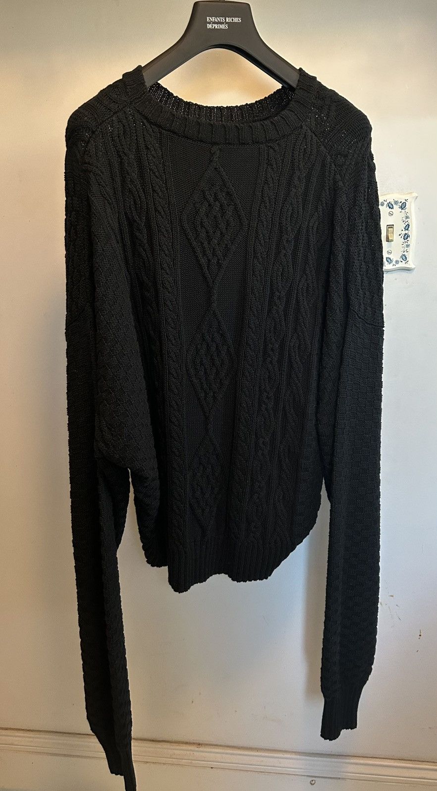 Enfants Riches Deprimes Oversized Fisherman Knit Sweater Size US XL / EU 56 / 4 - 1 Thumbnail