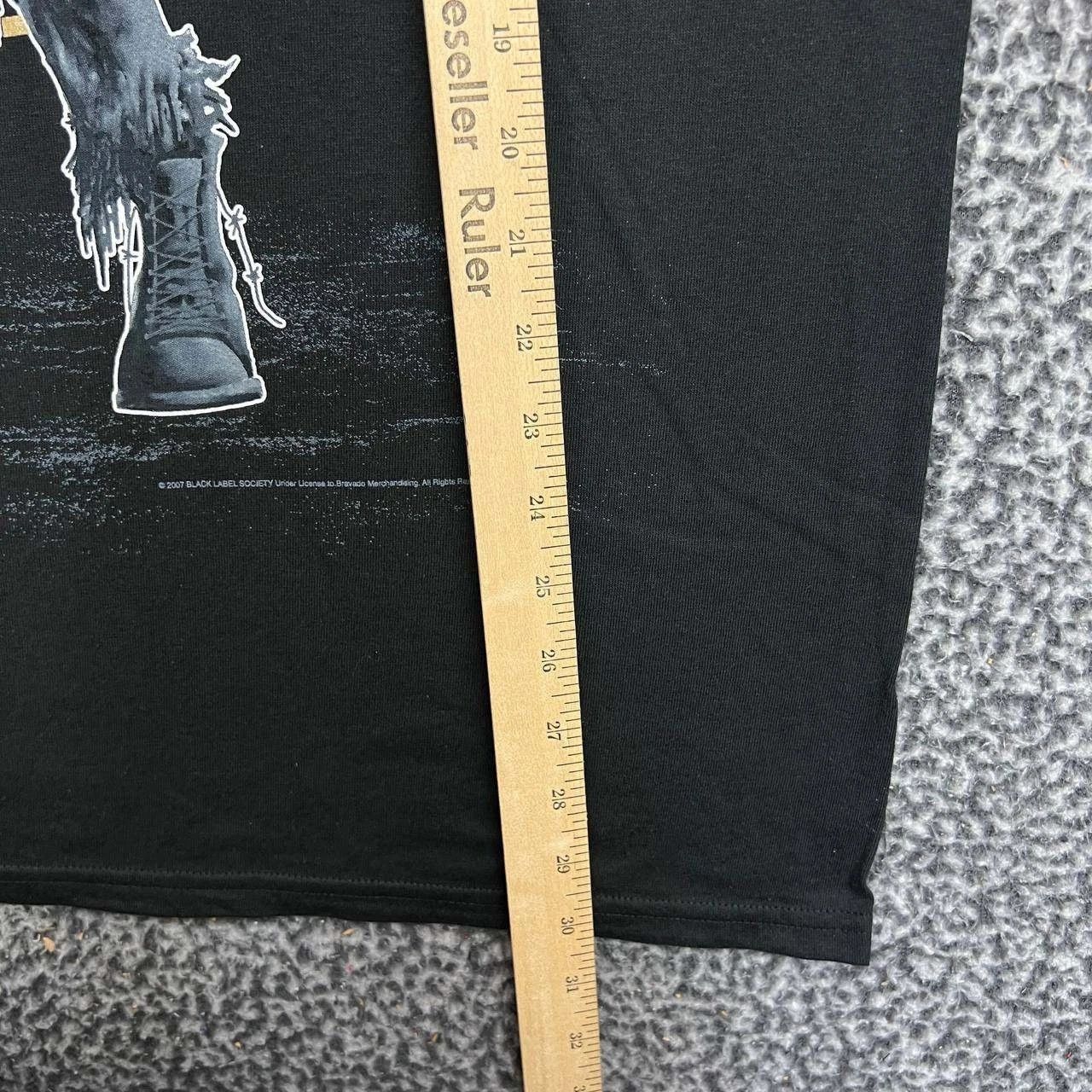 Hanes Vintage Black Label Society Shirt Men L Cotton Deadstock M Size US L / EU 52-54 / 3 - 3 Thumbnail