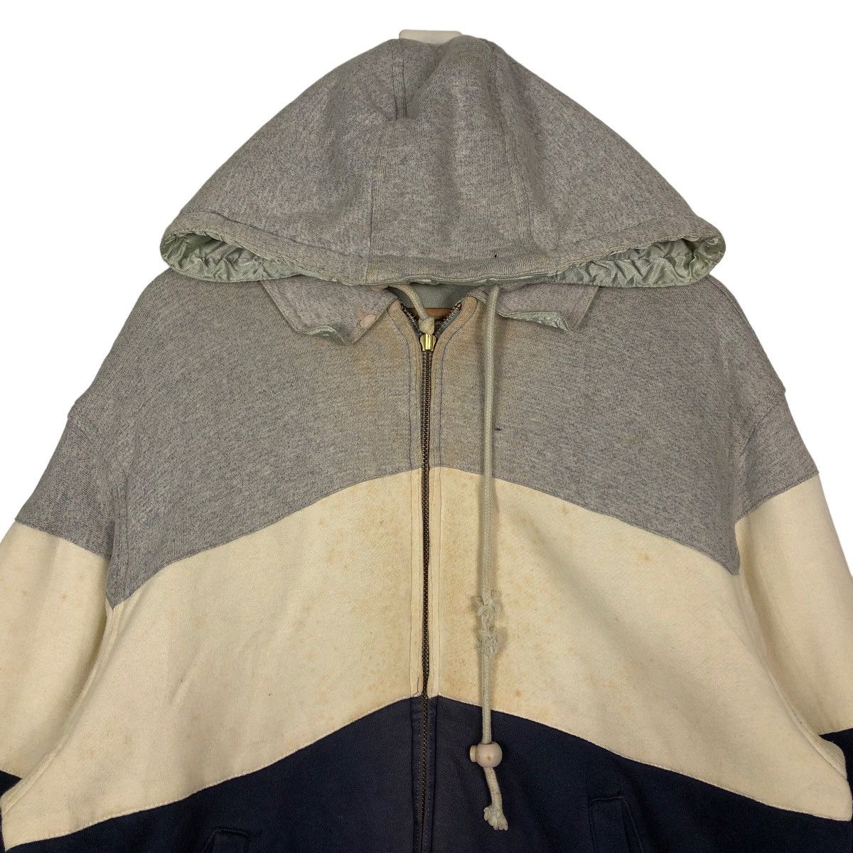 Japanese Brand 🔥Reversible Bomber Jacket American Sport No Time Lose Size US M / EU 48-50 / 2 - 2 Thumbnail
