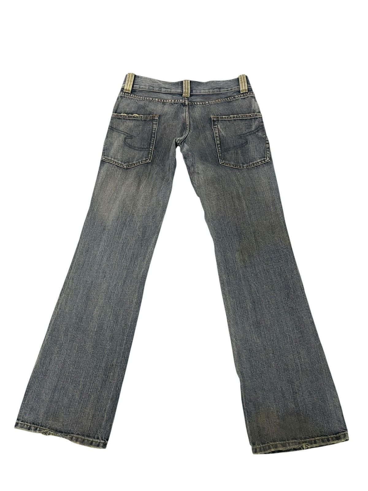 Hysteric Glamour Flare Jeans Semantic Design Boot Cut goa amiri cdg 2🟦8 Size US 31 - 11 Thumbnail