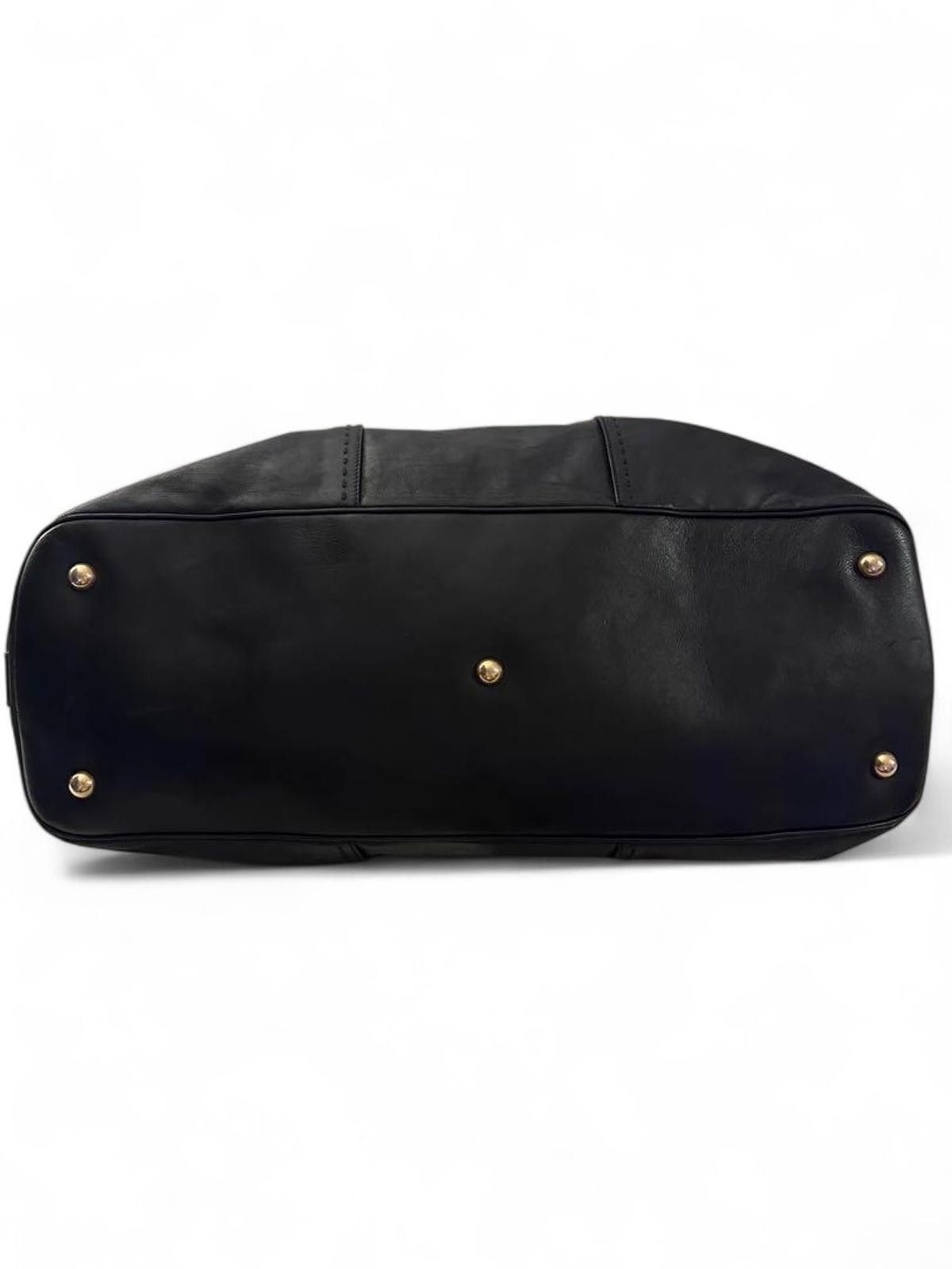 Yves Saint Laurent Yves Saint Laurent - Black Leather Handbag Size ONE SIZE - 5 Thumbnail