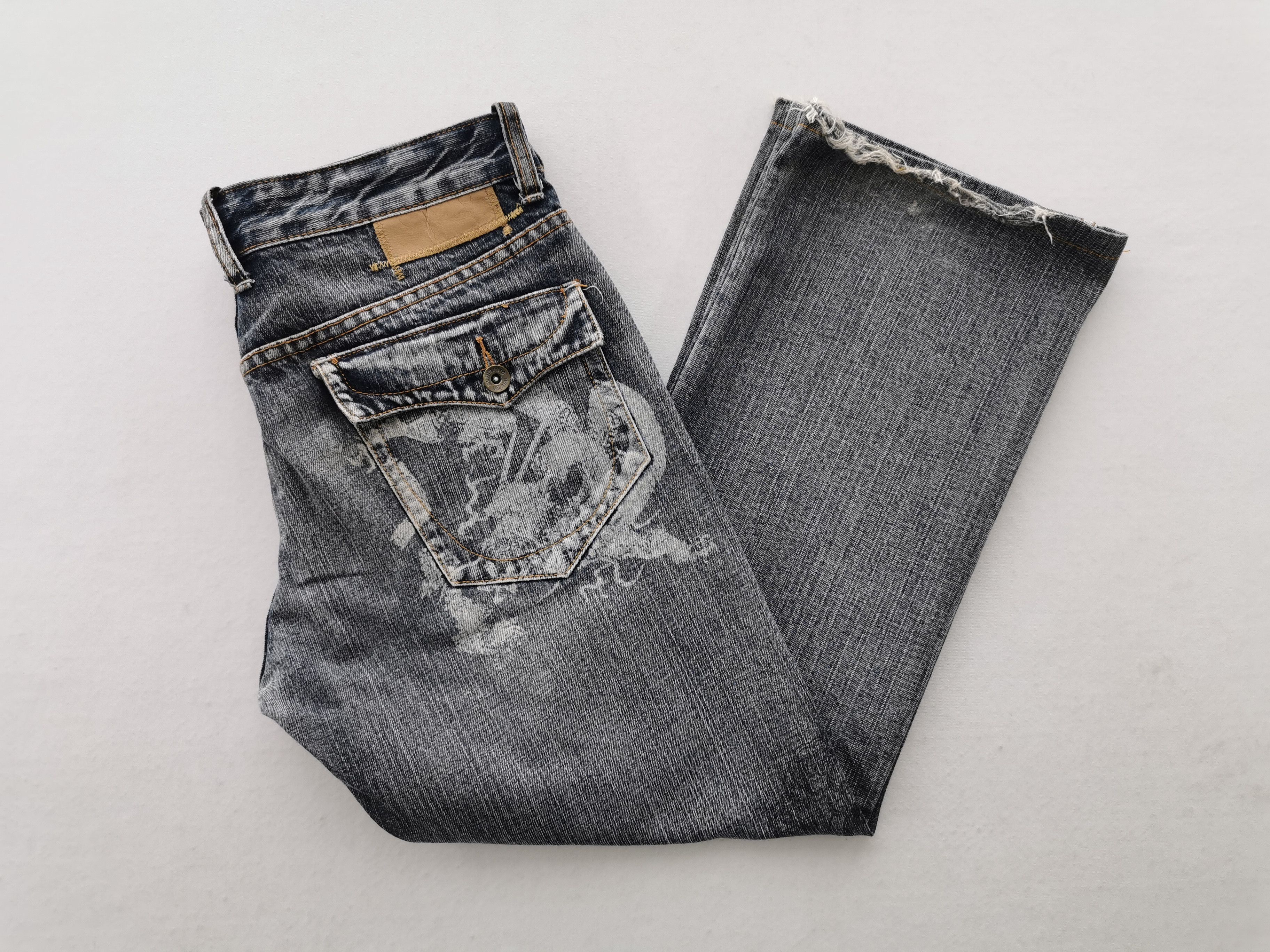 semanticdesign Semantic Design Embroidered Denim Jeans Size 31 Size US 31 - 4 Thumbnail