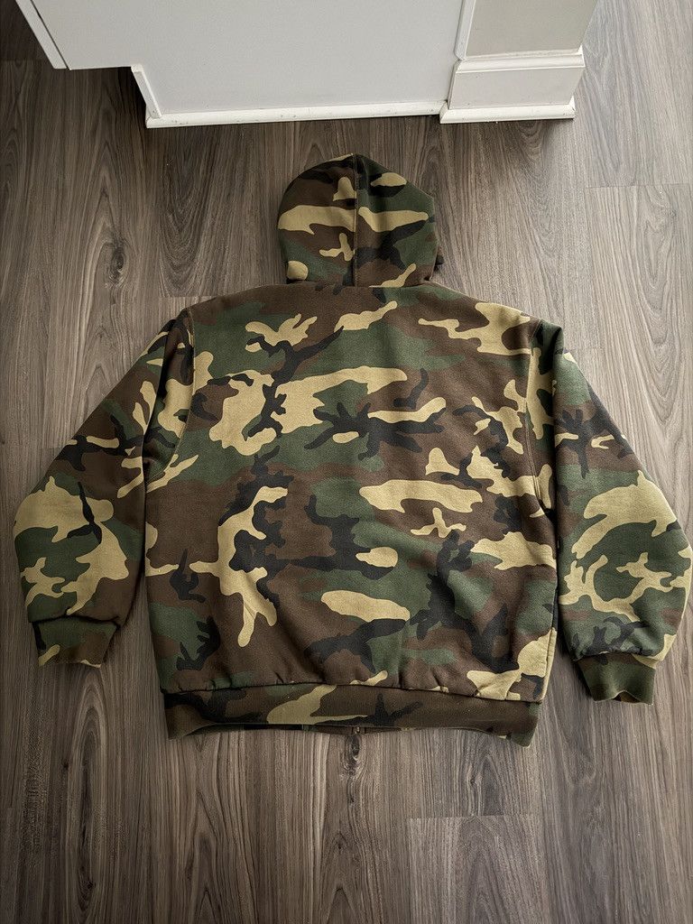 Dickies × Supreme Supreme x Dickies Quilted Lined Zip Up Sweatshirt (FW25) Size US M / EU 48-50 / 2 - 3 Thumbnail