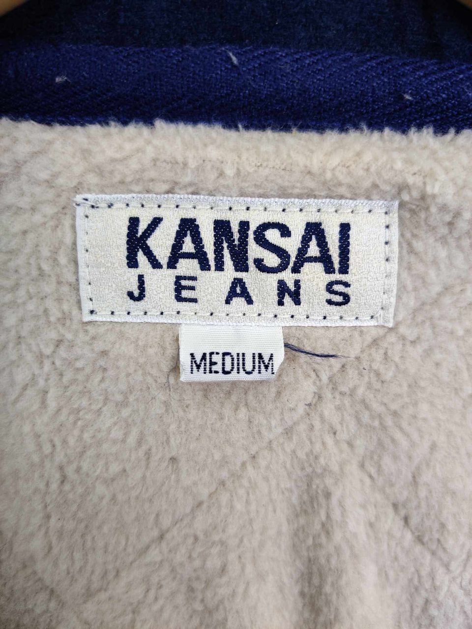 Kansai Yamamoto Kansai Jeans By Kansai Yamamoto Quilted Button Ups Jacket Size US M / EU 48-50 / 2 - 10 Thumbnail