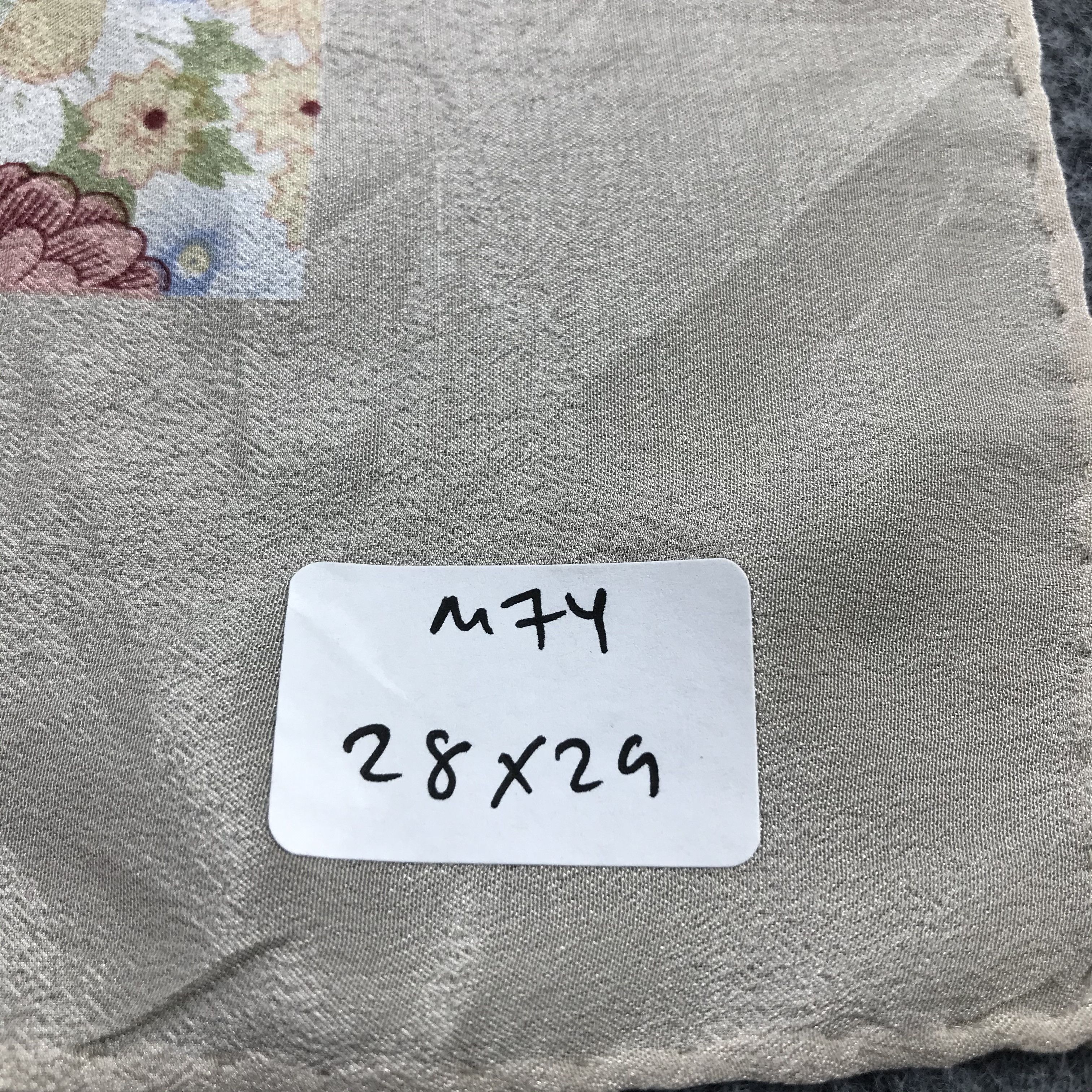 Hanae Mori Vintage Hanae Mori Floral Silk Scarf M74 Size ONE SIZE - 5 Thumbnail