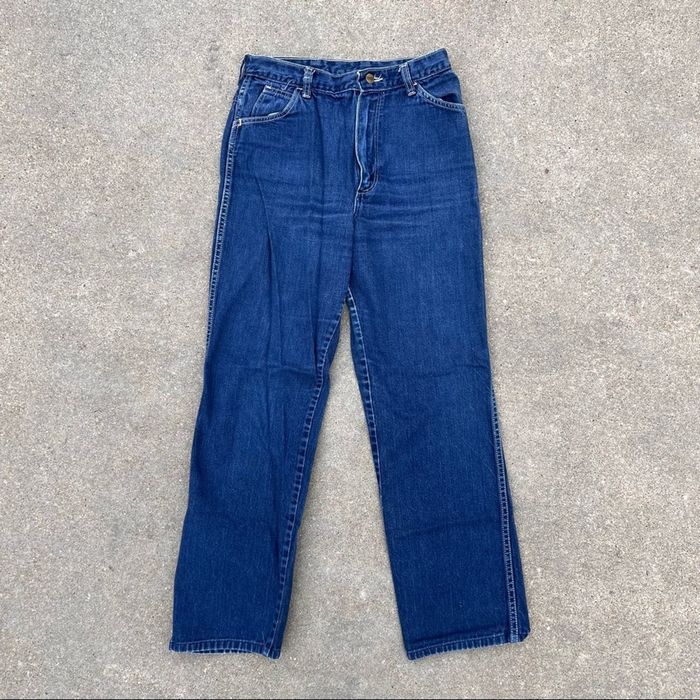 Vintage 80’s Wrangler Silverlake Women's Size 8 Jeans Bareback Blue