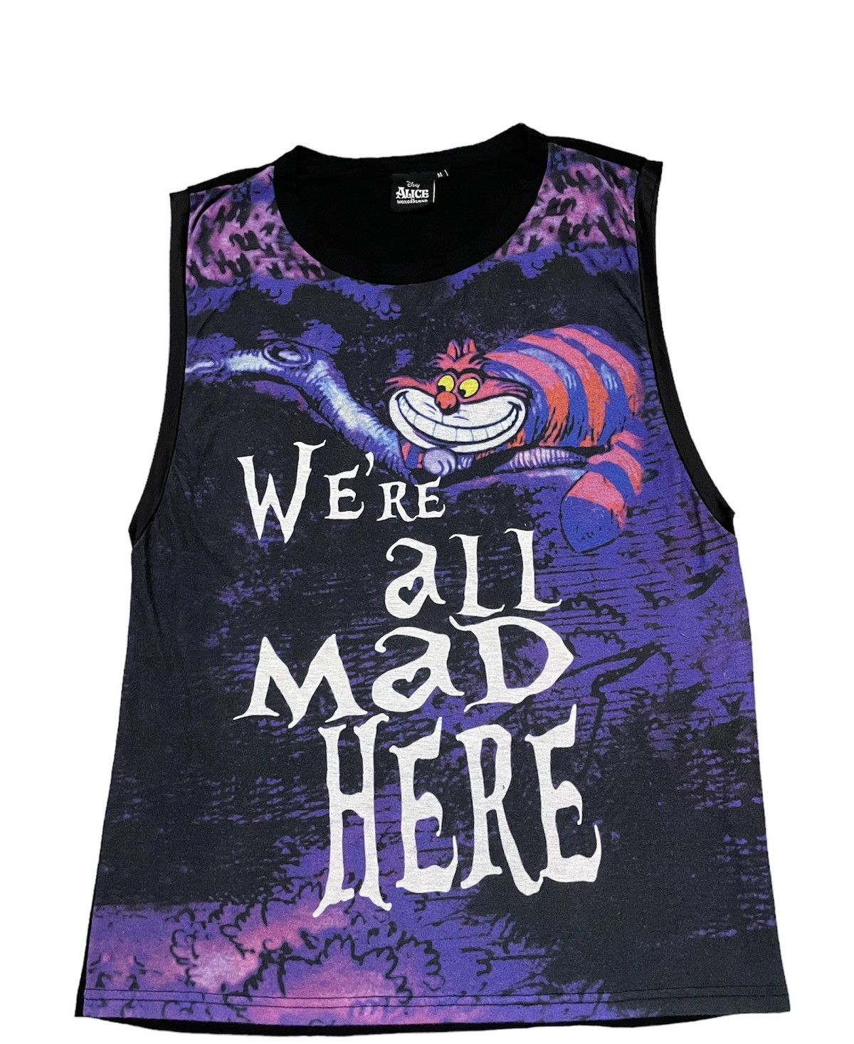 Alice In Wonderland Cheshire Sleeveless Promo Disney Film M