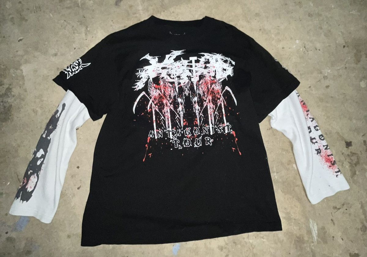 Ken Carson ken carson antagonist tour longsleeve Size US XXL / EU 58 / 5 - 1 Thumbnail