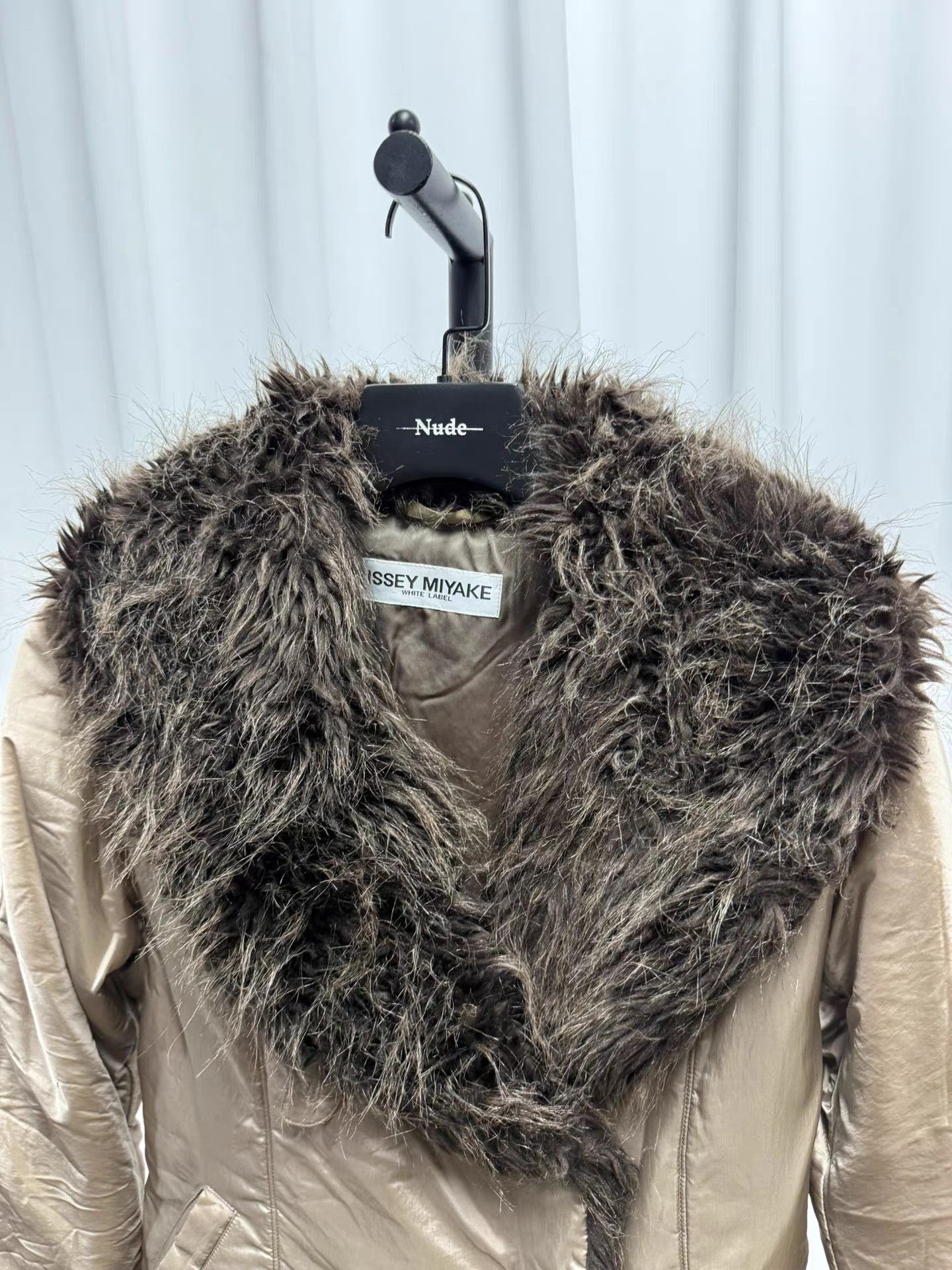 Issey Miyake Issey miyake Fur Collar Waist Jacket K20 Size M / US 6-8 / IT 42-44 - 2 Thumbnail