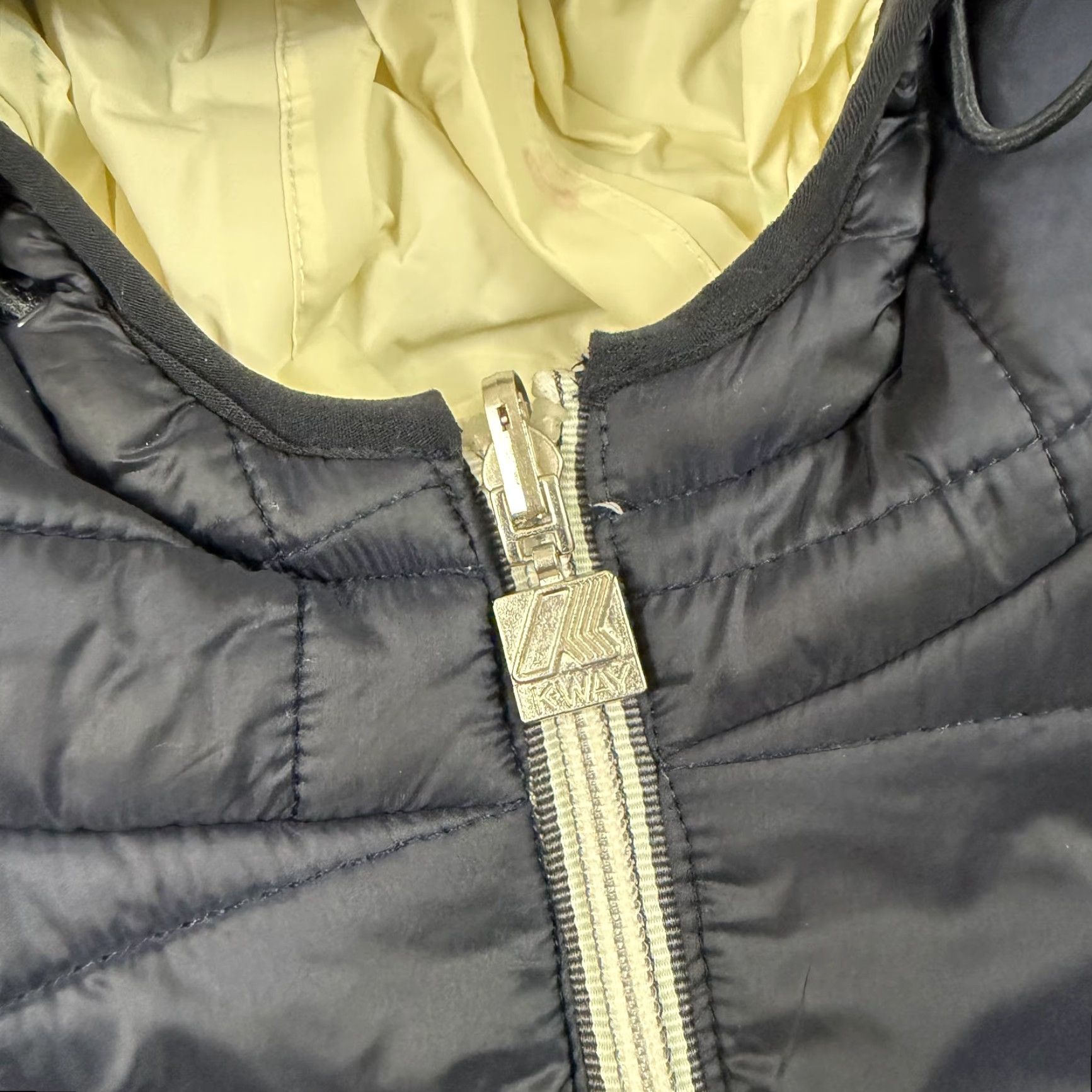 K-Way K-Way Jacket Womens S Blue White Reversible Parka Puffer Hooded Quilted Full Zip Jacket Women Parka S Blue White Reversible Quilted Hooded Full Zip Size S / US 4 / IT 40 - 6 Thumbnail