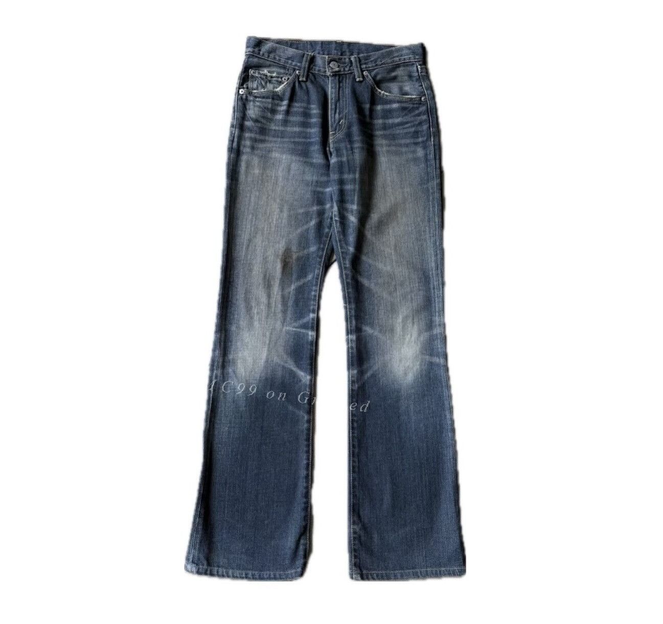 Levi's Vintage Levis 517 Indigo Faded Denim Pants Size US 30 / EU 46 - 1 Thumbnail