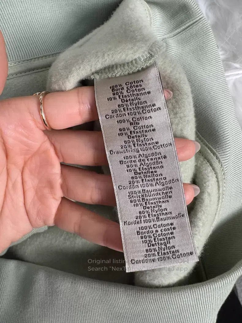 Hermes Hermes Sage Green Sweatshirt Jacket Size M / US 6-8 / IT 42-44 - 6 Thumbnail