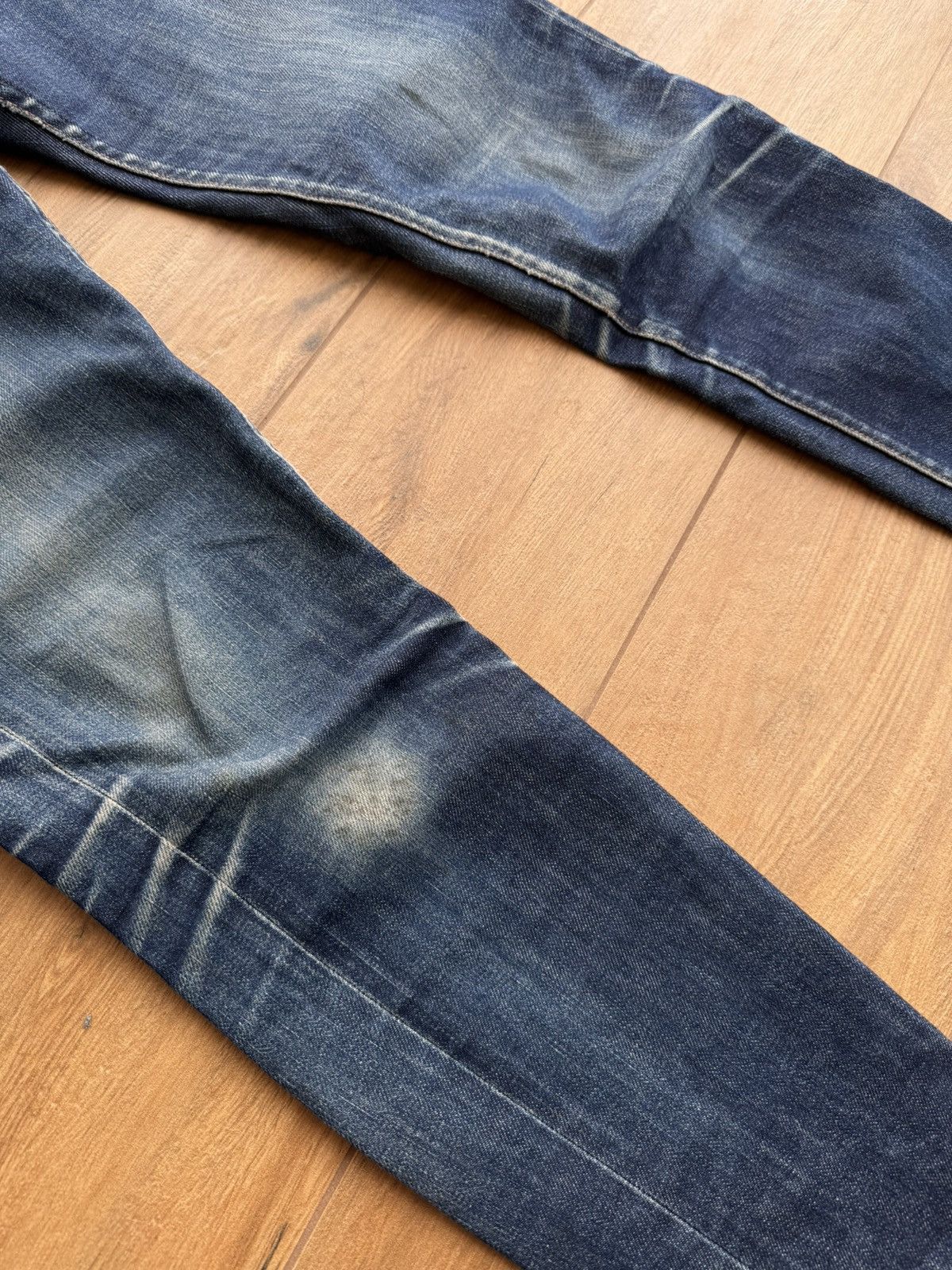 A.P.C. × Vintage Vintage A.P.C. Japanese Denim Selvedge Navy Jeans Size US 30 / EU 46 - 8 Thumbnail