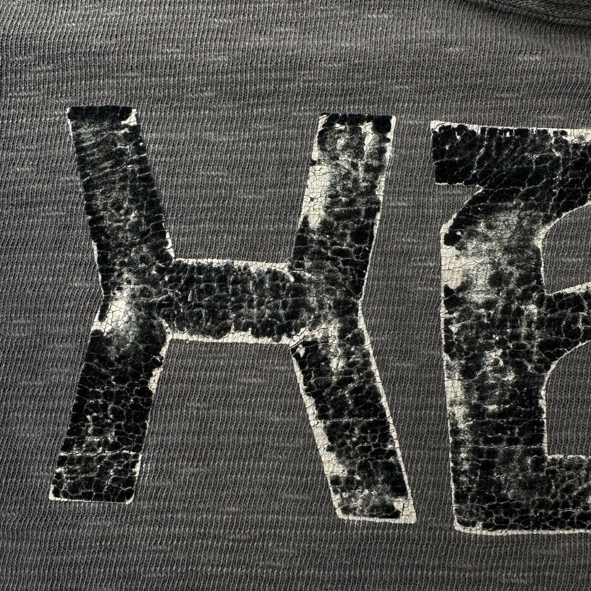 Kapital Kapital XBW layered Sumi ink loopwheel lettered Henley tee Size US M / EU 48-50 / 2 - 6 Thumbnail