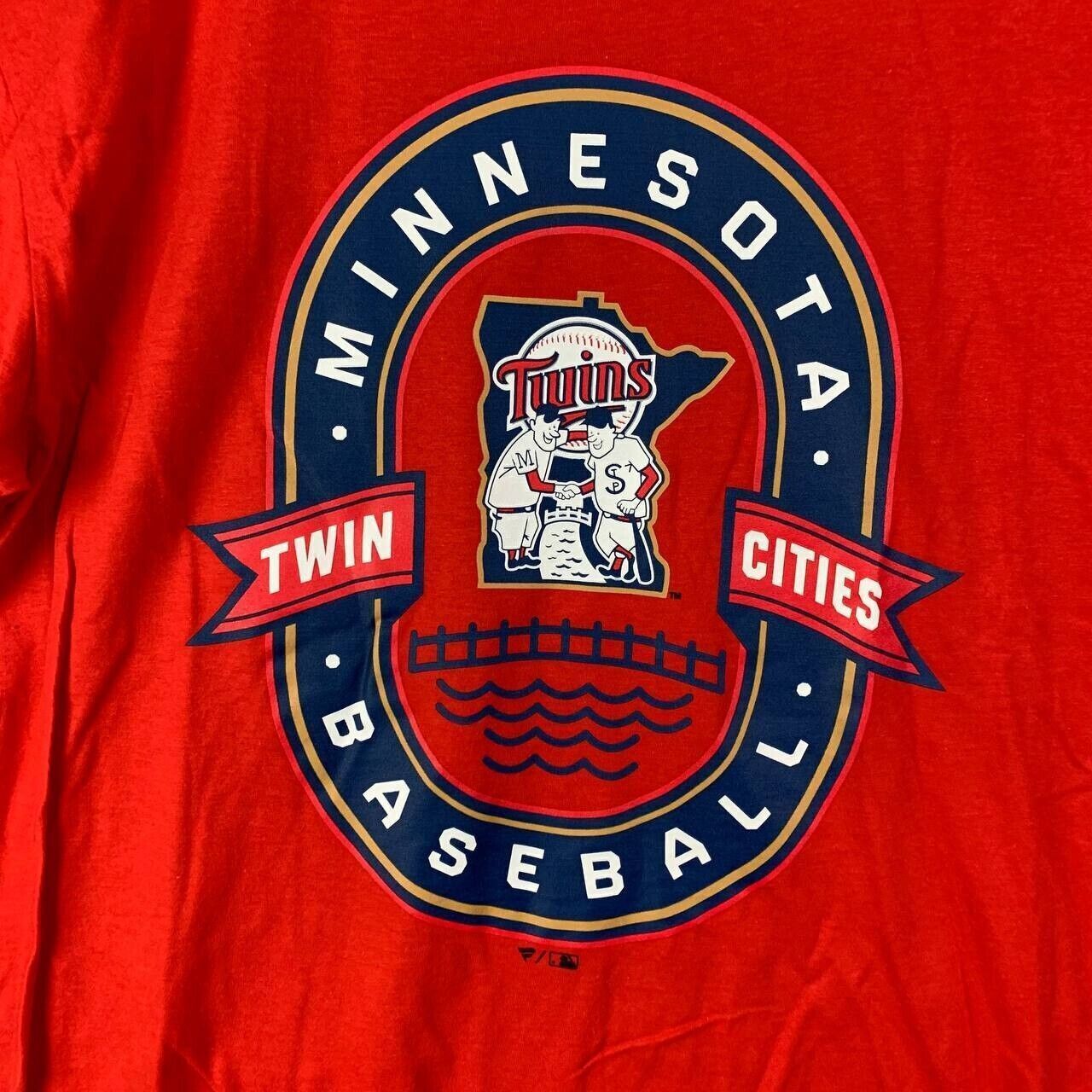MLB Minnesota Twins MLB Large Fanatics Casual T-Shirt Red Size US L / EU 52-54 / 3 - 2 Thumbnail