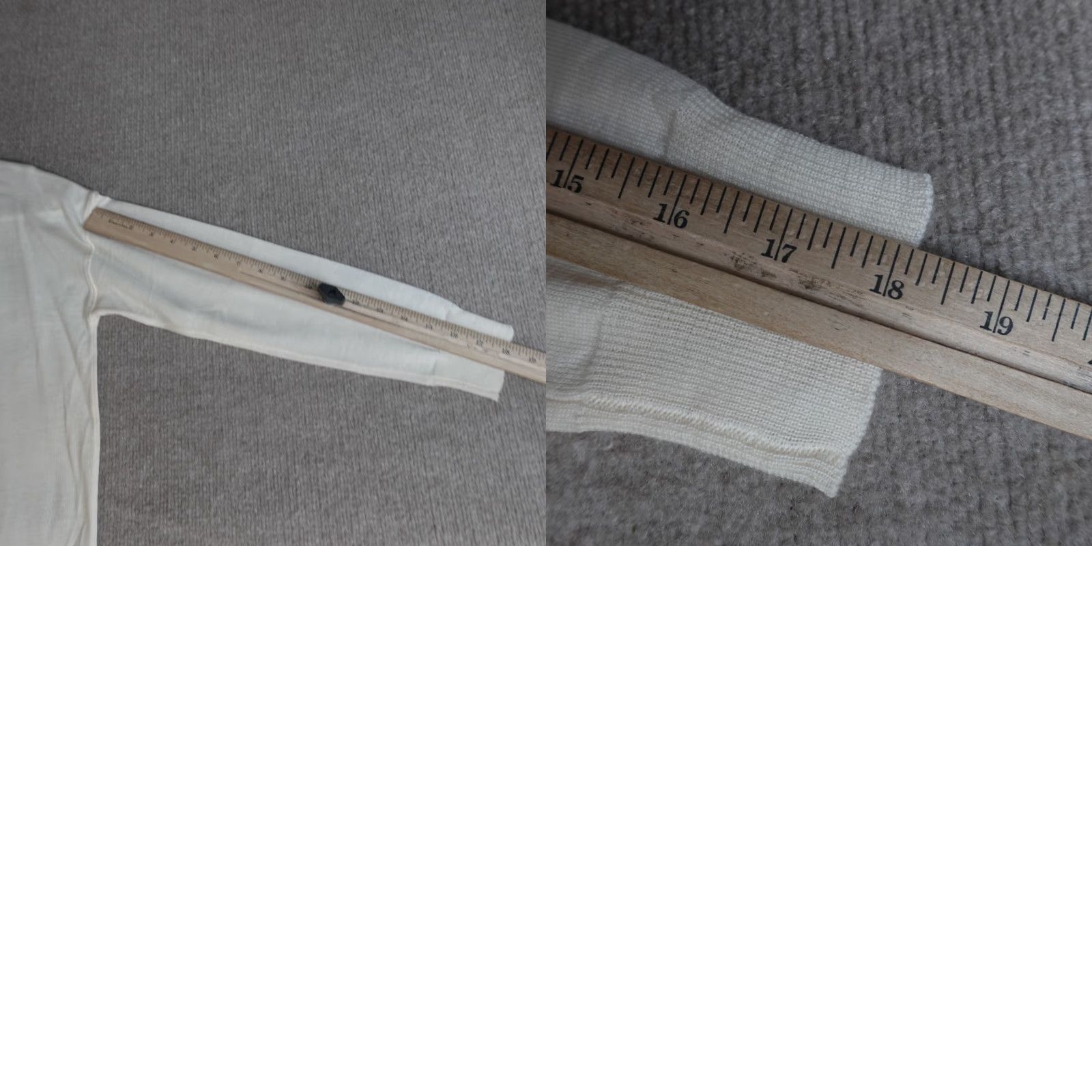 J.Crew J.Crew Sweater Women Small Ivory Beige 100% Merino Pullover Crew Neck Long Sleeve Solid Vintage No Size S / US 4 / IT 40 - 8 Thumbnail