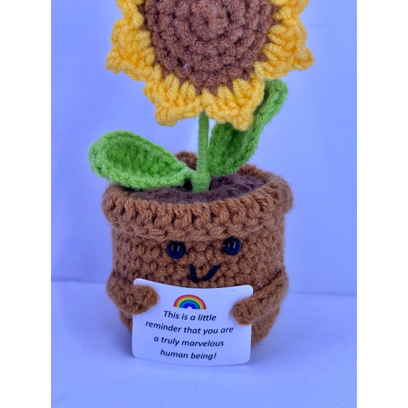& Other Stories Handmade Crochet Flowers SunflowerPositive Emotional Support Size ONE SIZE - 3 Thumbnail