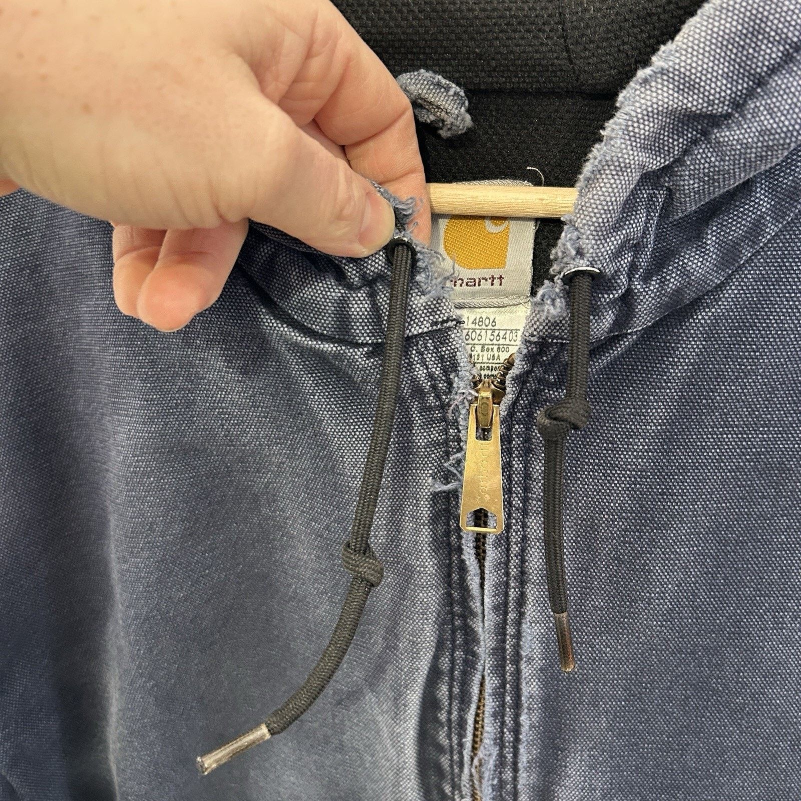 Carhartt Vintage Carhartt Thermal-Lined Active Jacket “Dark Navy” Size US XL / EU 56 / 4 - 14 Thumbnail