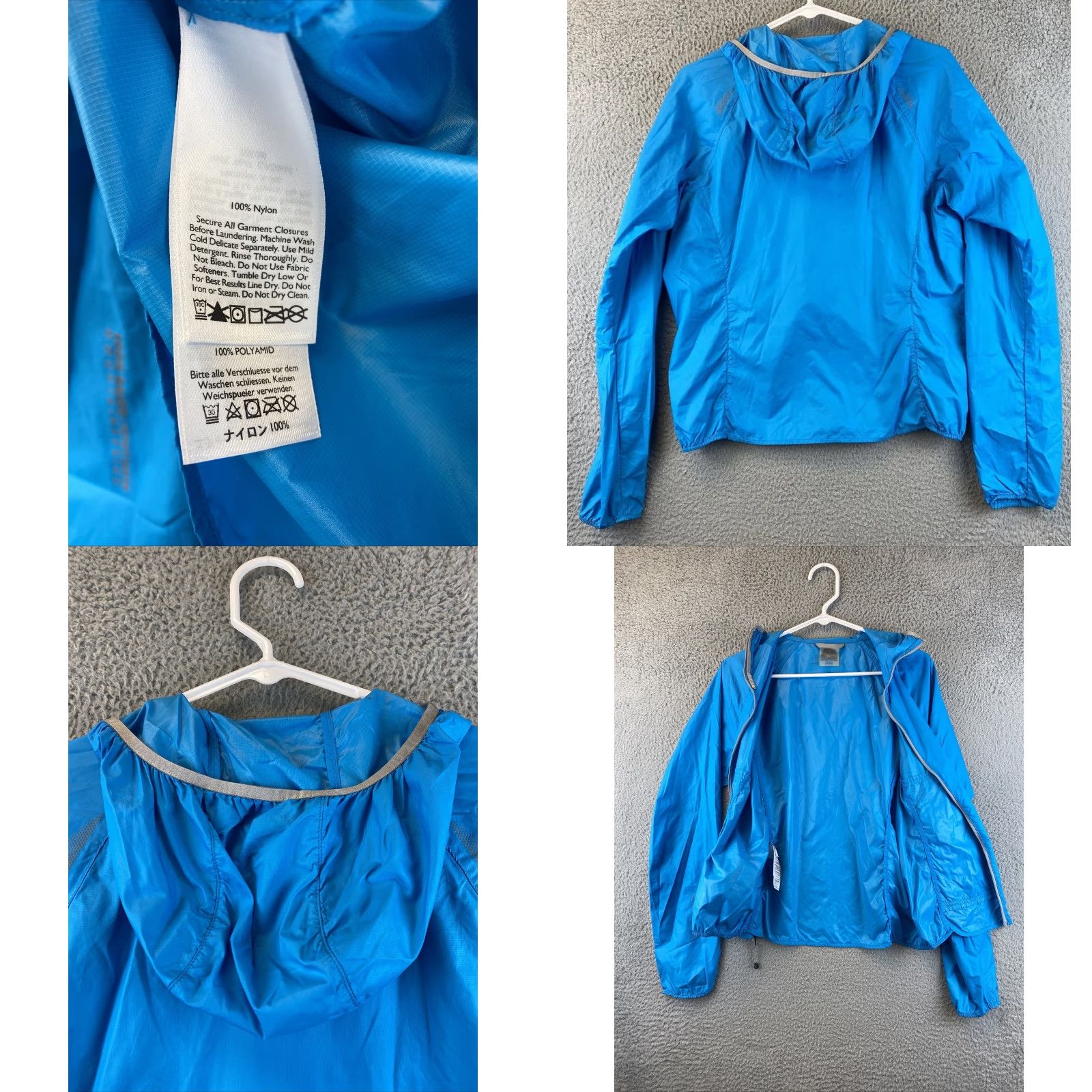 Eddie Bauer Eddie Bauer Whittaker First Ascent Jacket Blue Women M Full Zip Hooded /87-41 Editable: Super light Size M / US 6-8 / IT 42-44 - 8 Thumbnail