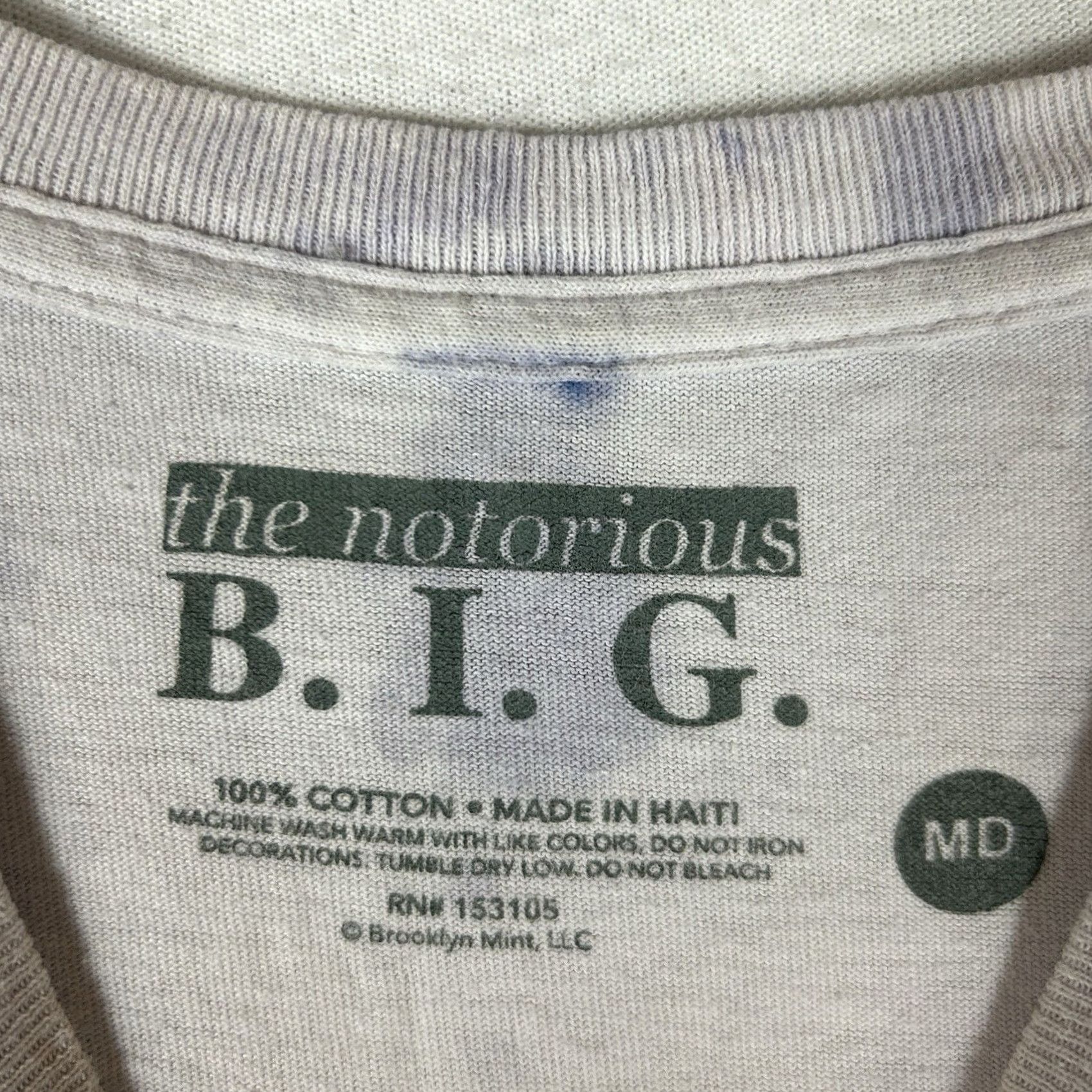 Vintage The Notorious B.I.G. Biggie Smalls Tie Dye T-Shirt Men's M Short Sleeve Tee Size US M / EU 48-50 / 2 - 3 Thumbnail