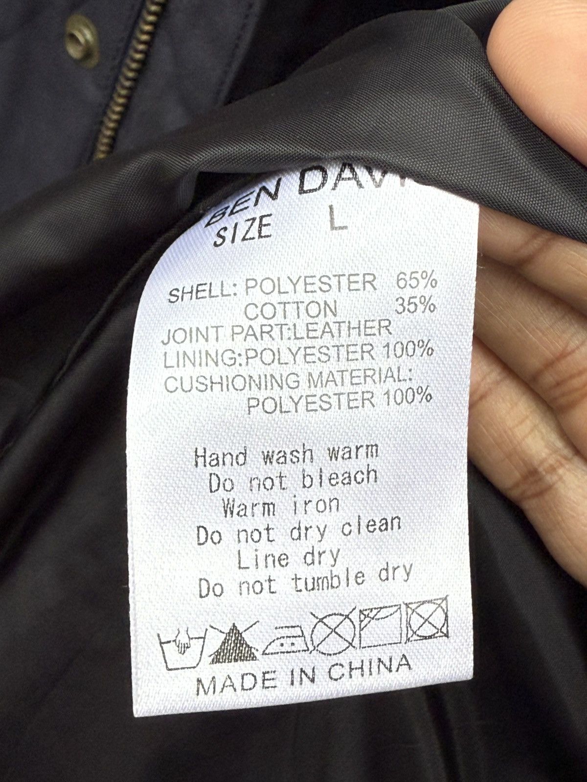 Ben Davis Ben Davis Puffer + Leather Vest Size US L / EU 52-54 / 3 - 15 Thumbnail
