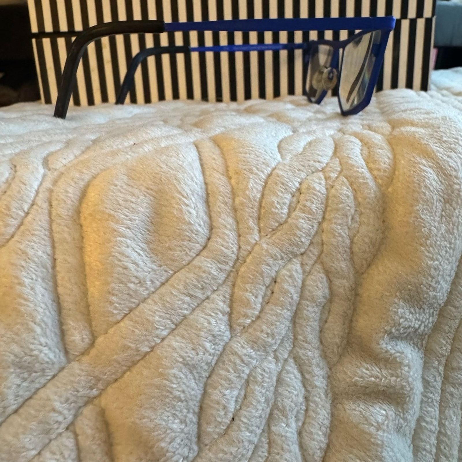 Anne & Valentin Anne et Valentin Blue and Black Geometric Titanium Frames Size ONE SIZE - 4 Thumbnail