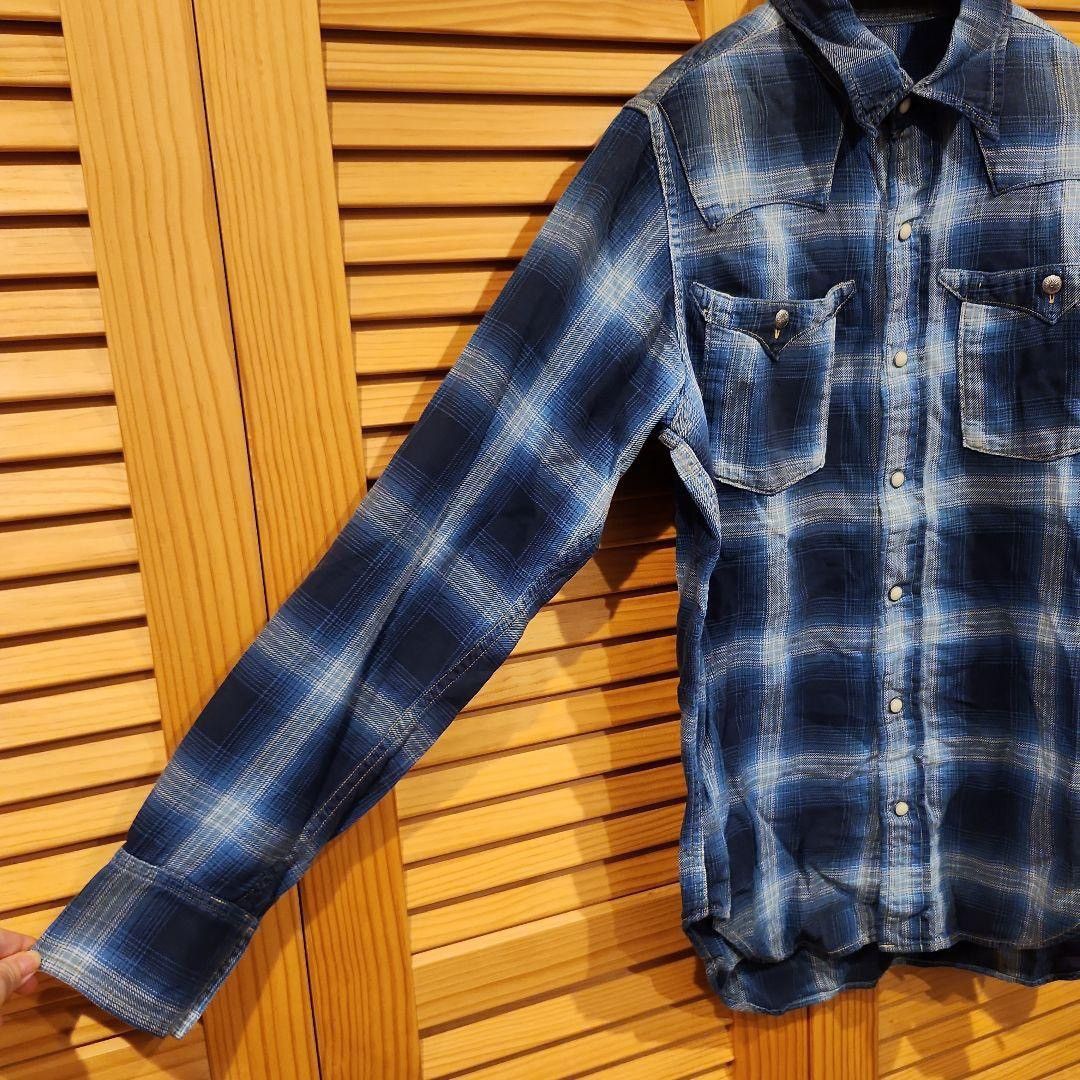 Kapital Western Flannel Pearl Button Up Shirt Size US M / EU 48-50 / 2 - 5 Thumbnail