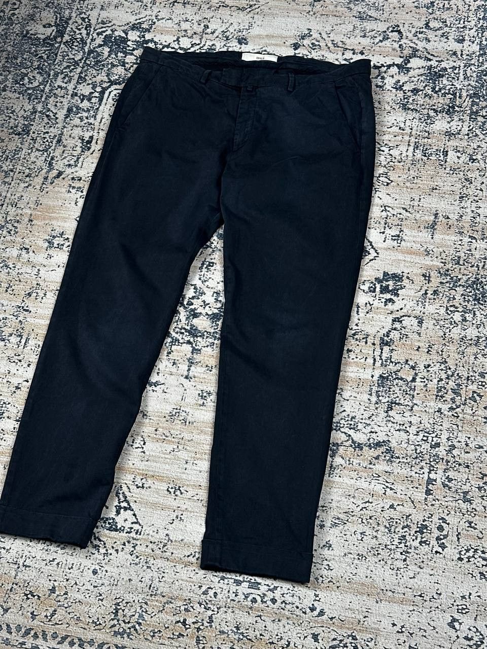 Vintage Briglia 1949 Luxury Navy Slim Chino Italian Pants Size US 38 / EU 54 - 2 Thumbnail