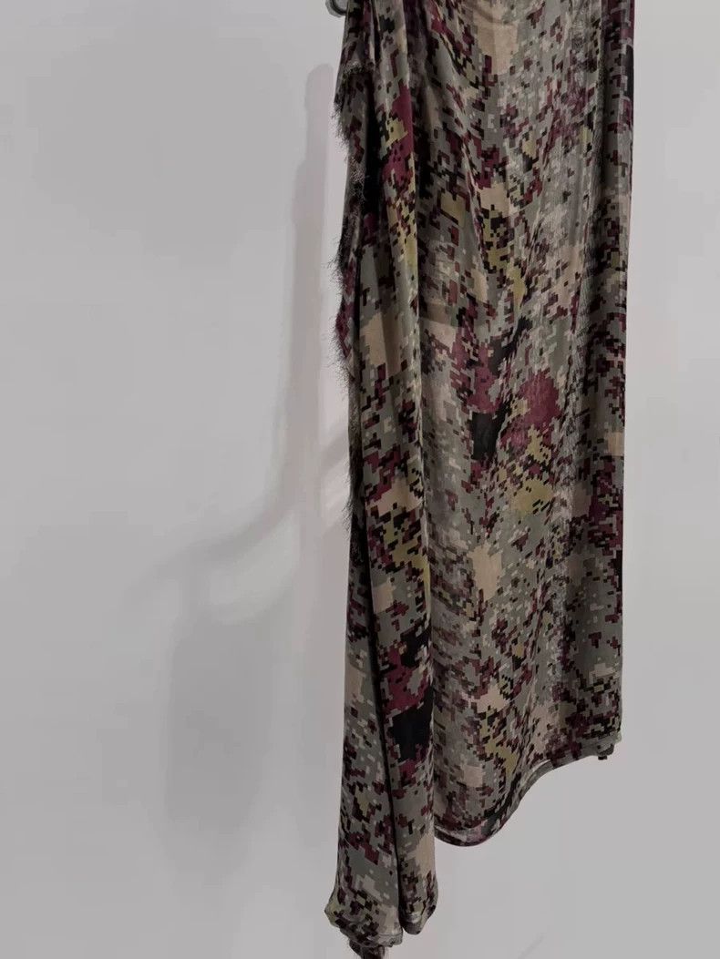 Yohji Yamamoto yohji yamamoto size 1 90s camouflage see-through skirt Size 24" / US 00 / IT 34 - 5 Thumbnail
