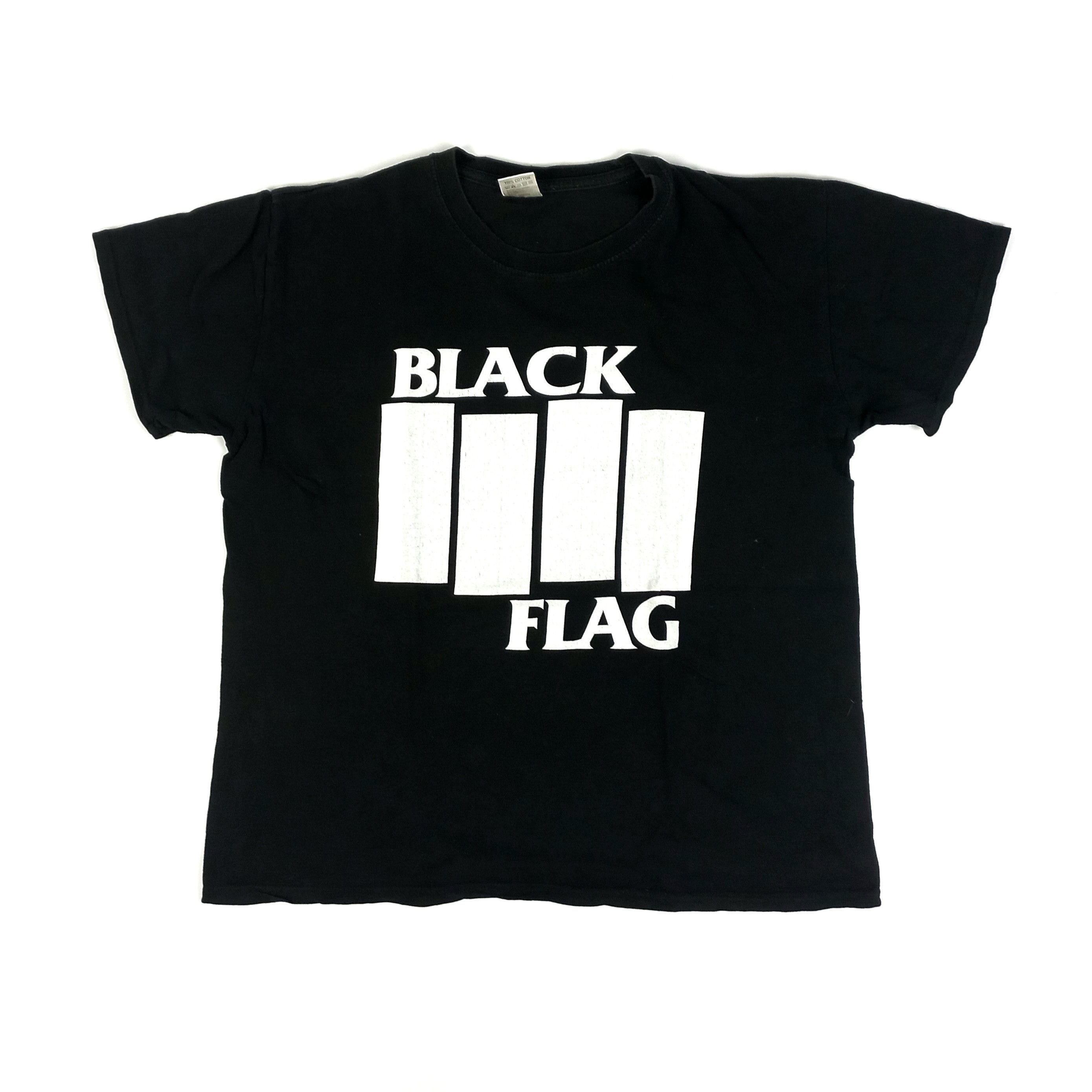 Pre-owned Band Tees X Vintage Black Flag Vintage T-shirt